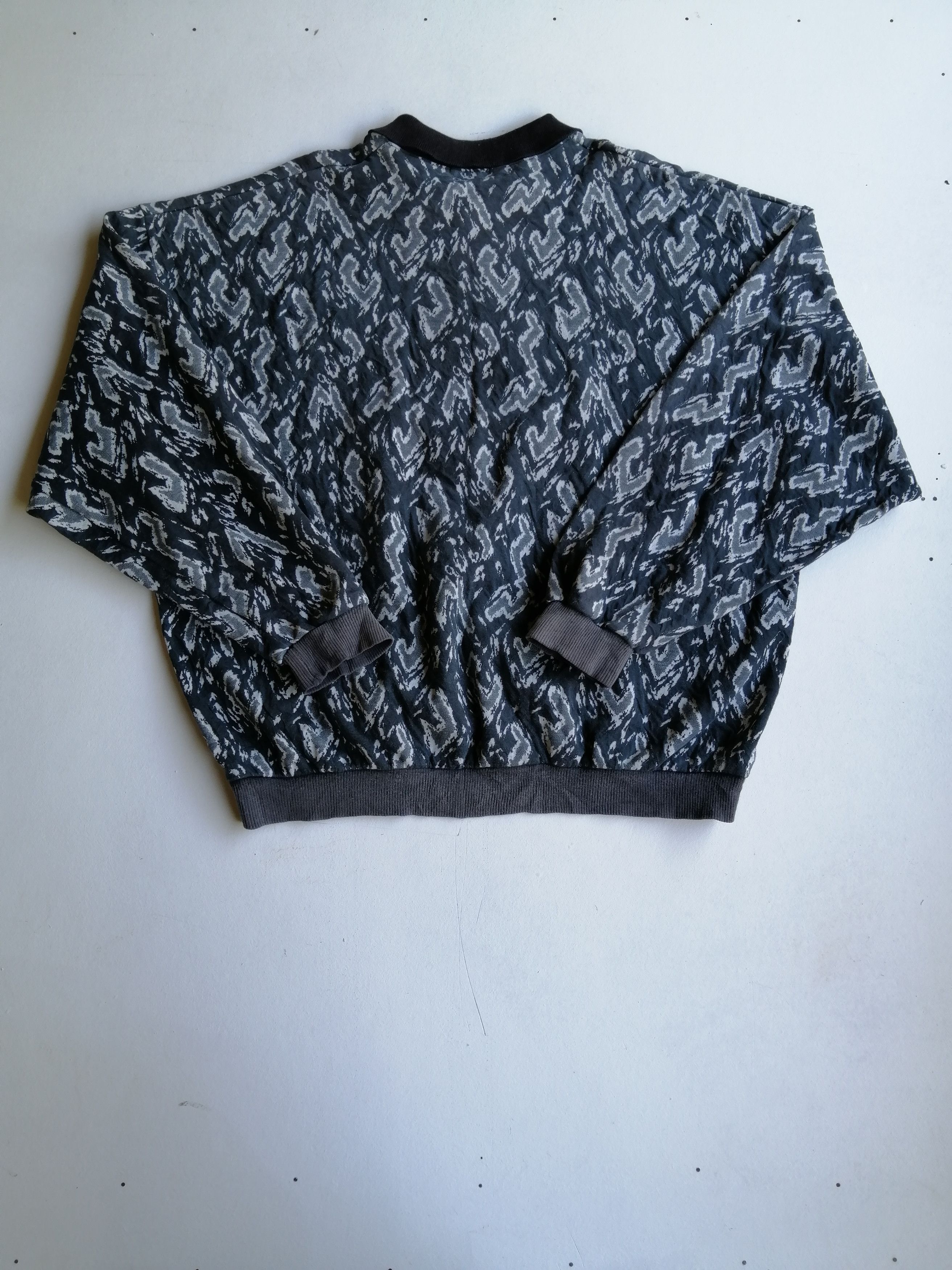 Designer × Japanese Brand Vintage Paz Creation Full Print Sweatshirt Size US XXL / EU 58 / 5 - 4 Thumbnail