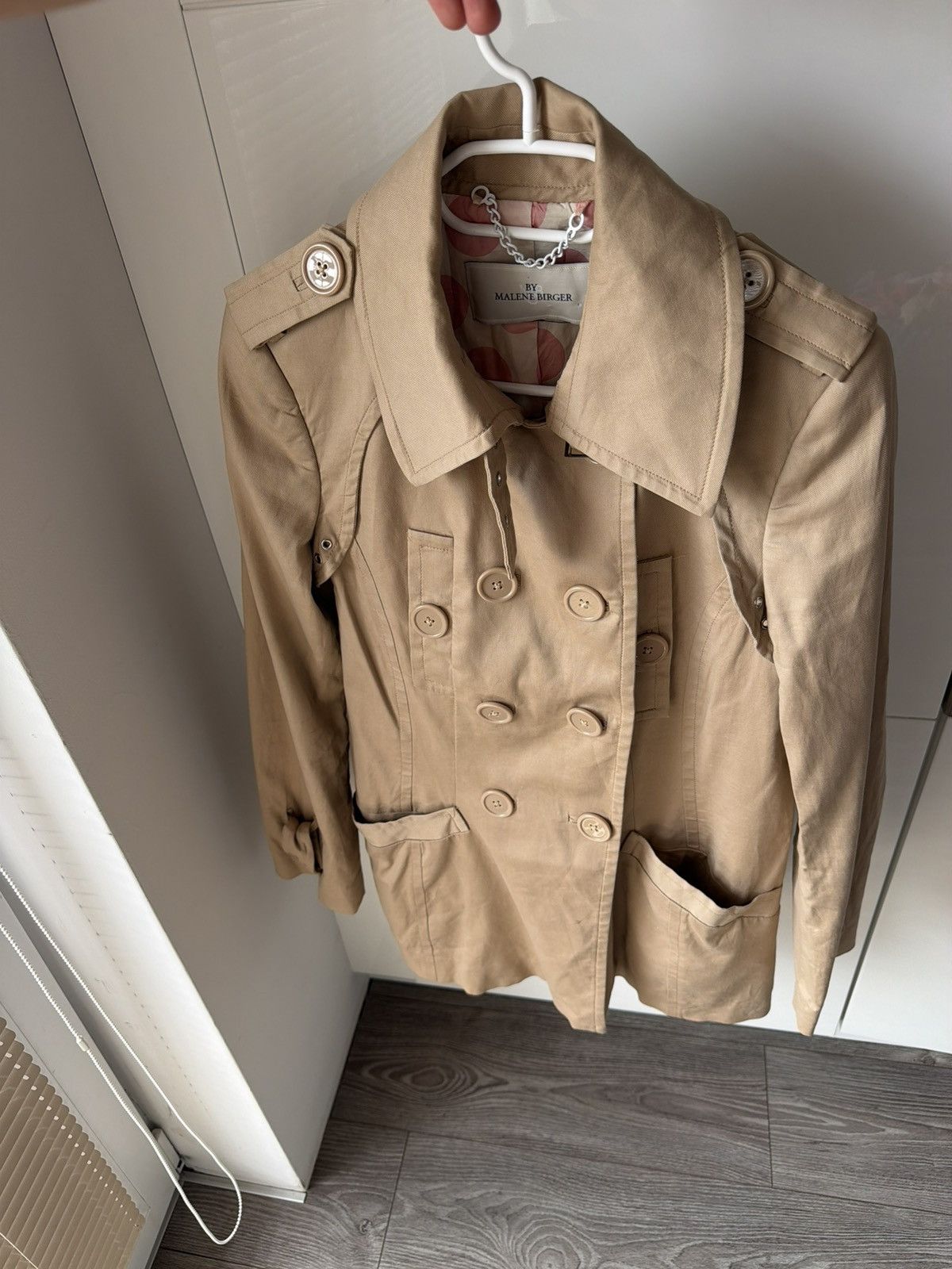 By Malene Birger By Malene Birger Luxury Brown Beige Coat Size XS / US 0-2 / IT 36-38 - 3 Thumbnail