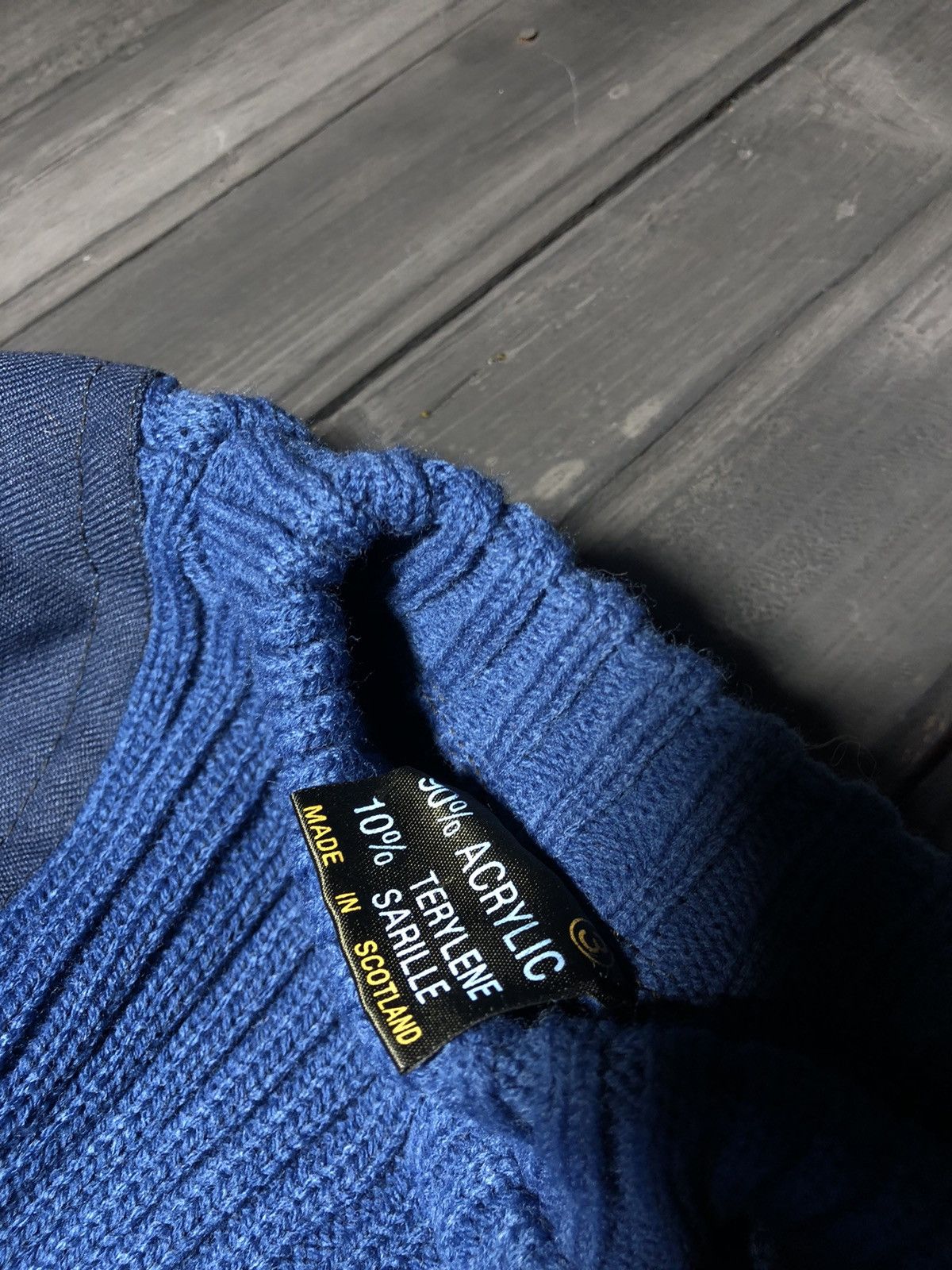 Japanese Brand × Junya Watanabe × Yohji Yamamoto Vintage Streetwear Kapital Style Sweater 90s Size US L / EU 52-54 / 3 - 3 Thumbnail