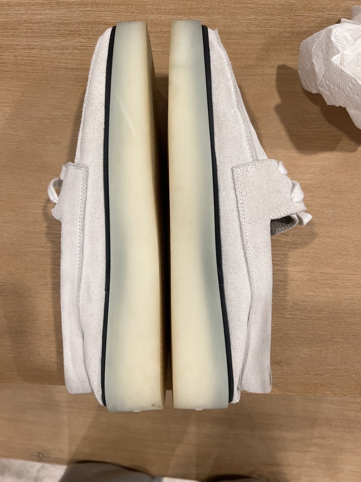 Fear of God Fear if God White Suede Boat Shoe Size 42 Size US 9.5 / EU 42-43 - 1 Thumbnail