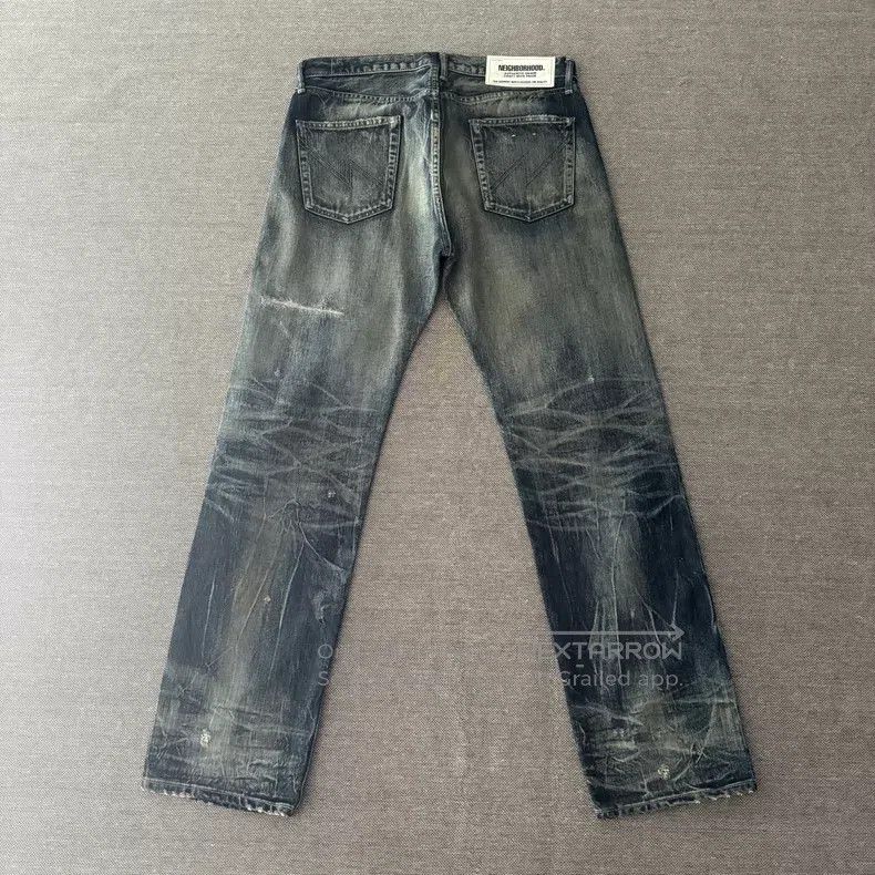 Neighborhood Neighborhood size L Bull King Denim Jeans Size US 27 - 3 Thumbnail