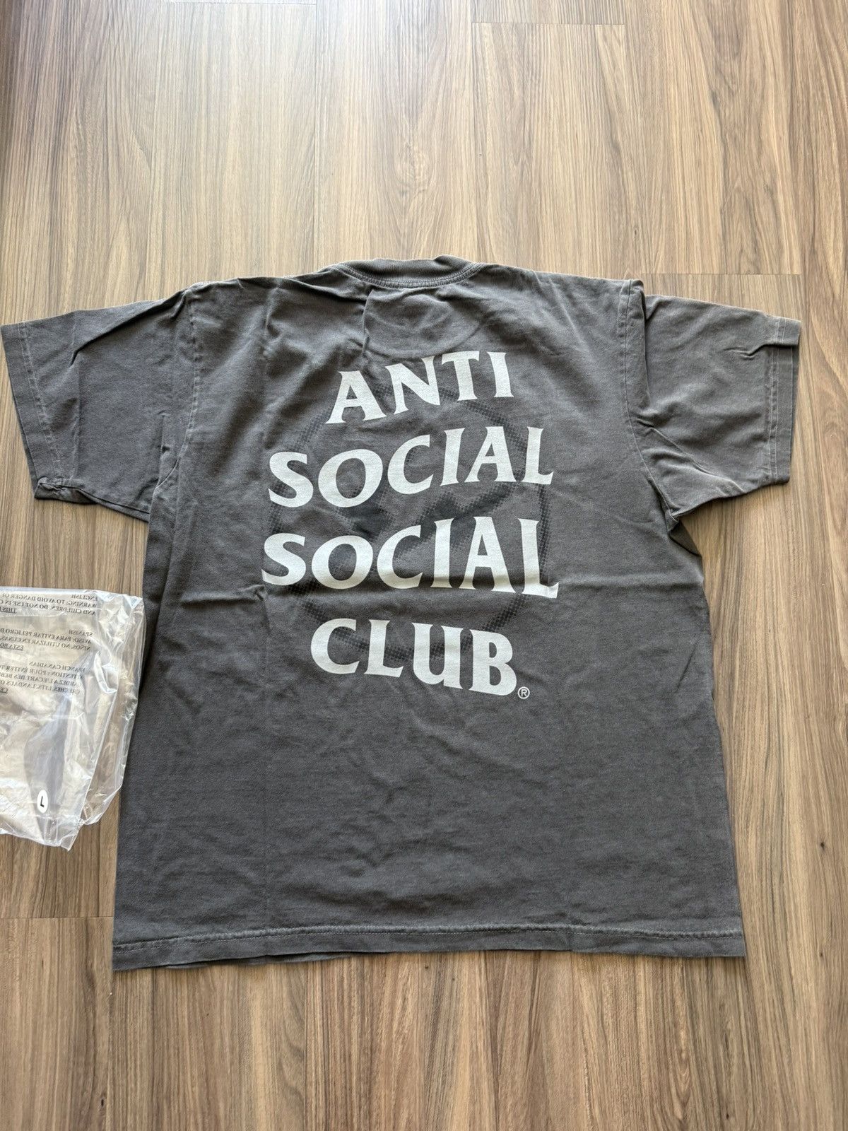 Anti Social Social Club × Fragment Design Anti Social Social Club x Fragment Half Tone Logo Tee grey L Size US L / EU 52-54 / 3 - 4 Thumbnail
