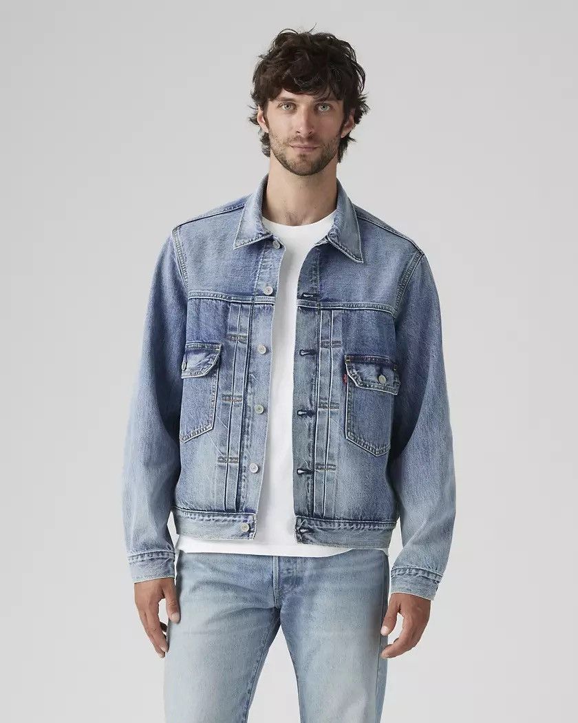 Levi's Levi's® Premium TYPE II SELVEDGE TRUCKER JACKET Size US S / EU 44-46 / 1 - 5 Thumbnail