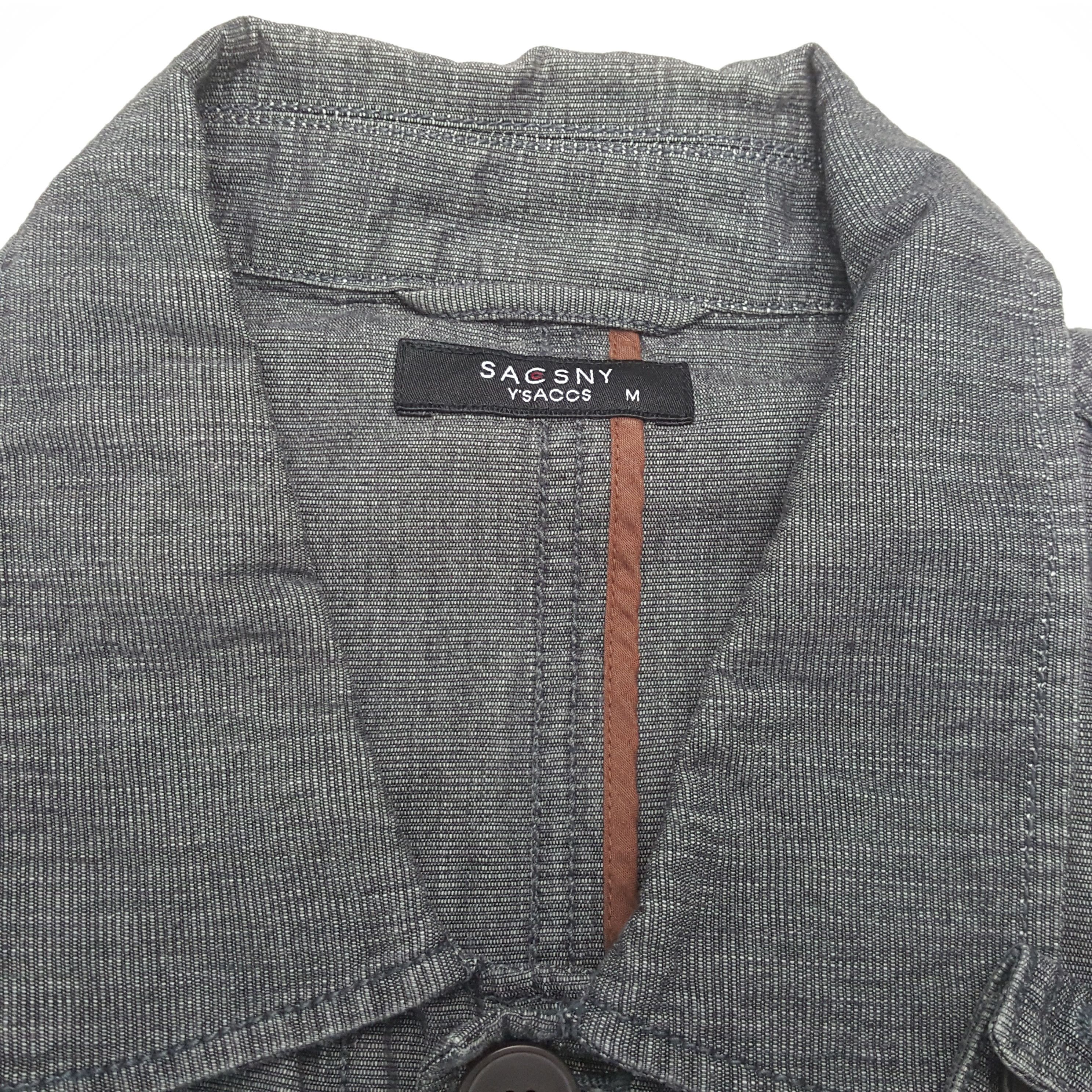 Vintage × Y's × Yohji Yamamoto Vintage Y'SACCS by YOHJI YAMAMOTO Japan Custom Logo Jacket Size US M / EU 48-50 / 2 - 10 Thumbnail