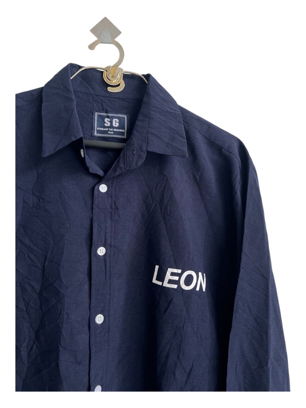 Japanese Brand × Vintage Natalie Portman Matilda Leon Movie Back Hit Button Up Shirt Size US L / EU 52-54 / 3 - 5 Thumbnail