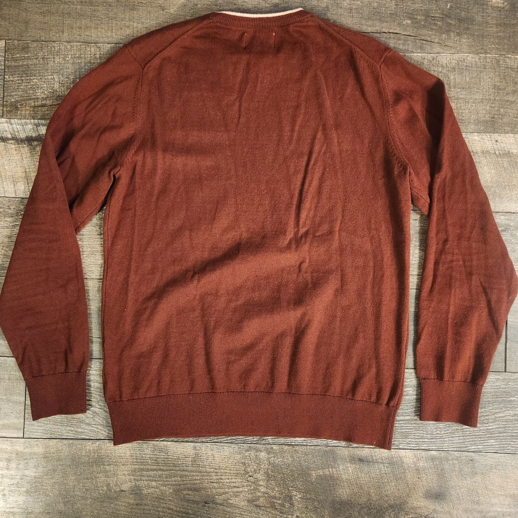 Vintage Wills Sweater Mens Medium Crewneck Cotton Cashmere Blend Sweater Brown Crew Neck Pullover Regular M Mens Shirt Size US M / EU 48-50 / 2 - 6 Thumbnail