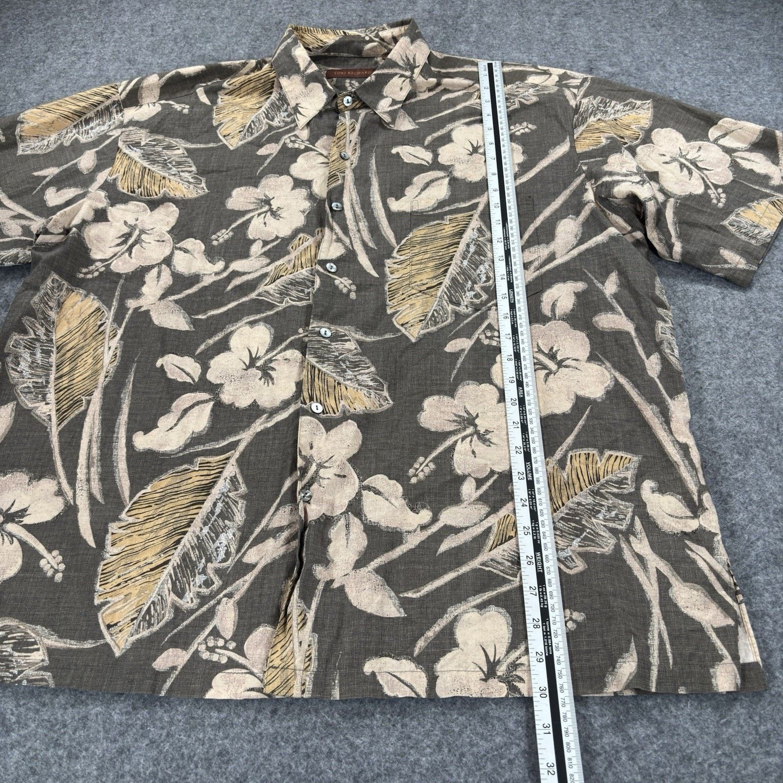 Tori Richard Tori Richard Hawaiian Shirt Mens XXL Floral Cotton Lawn USA Size US XXL / EU 58 / 5 - 6 Thumbnail