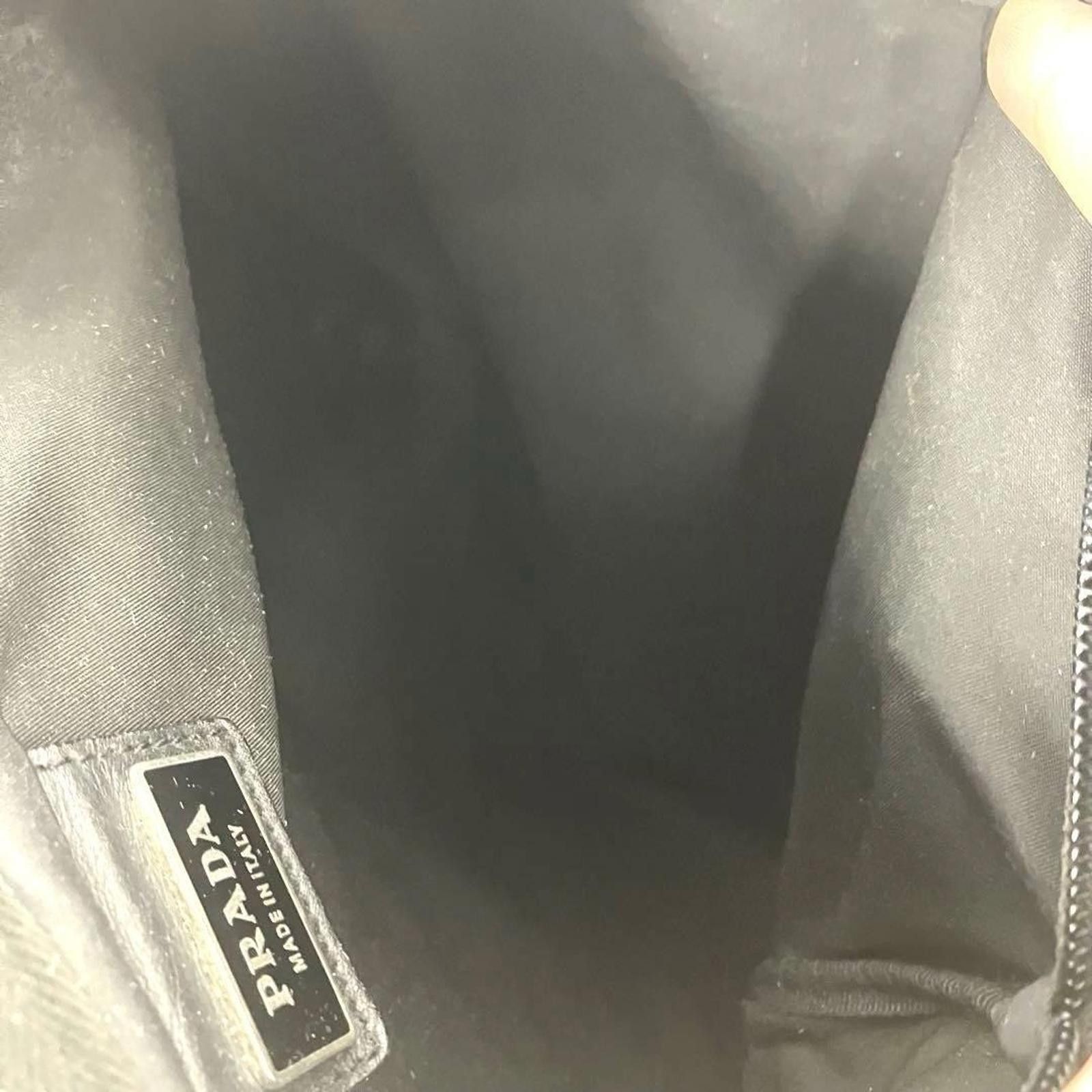 Prada Prada - Black Nylon Crossbody Bag Size ONE SIZE - 5 Thumbnail