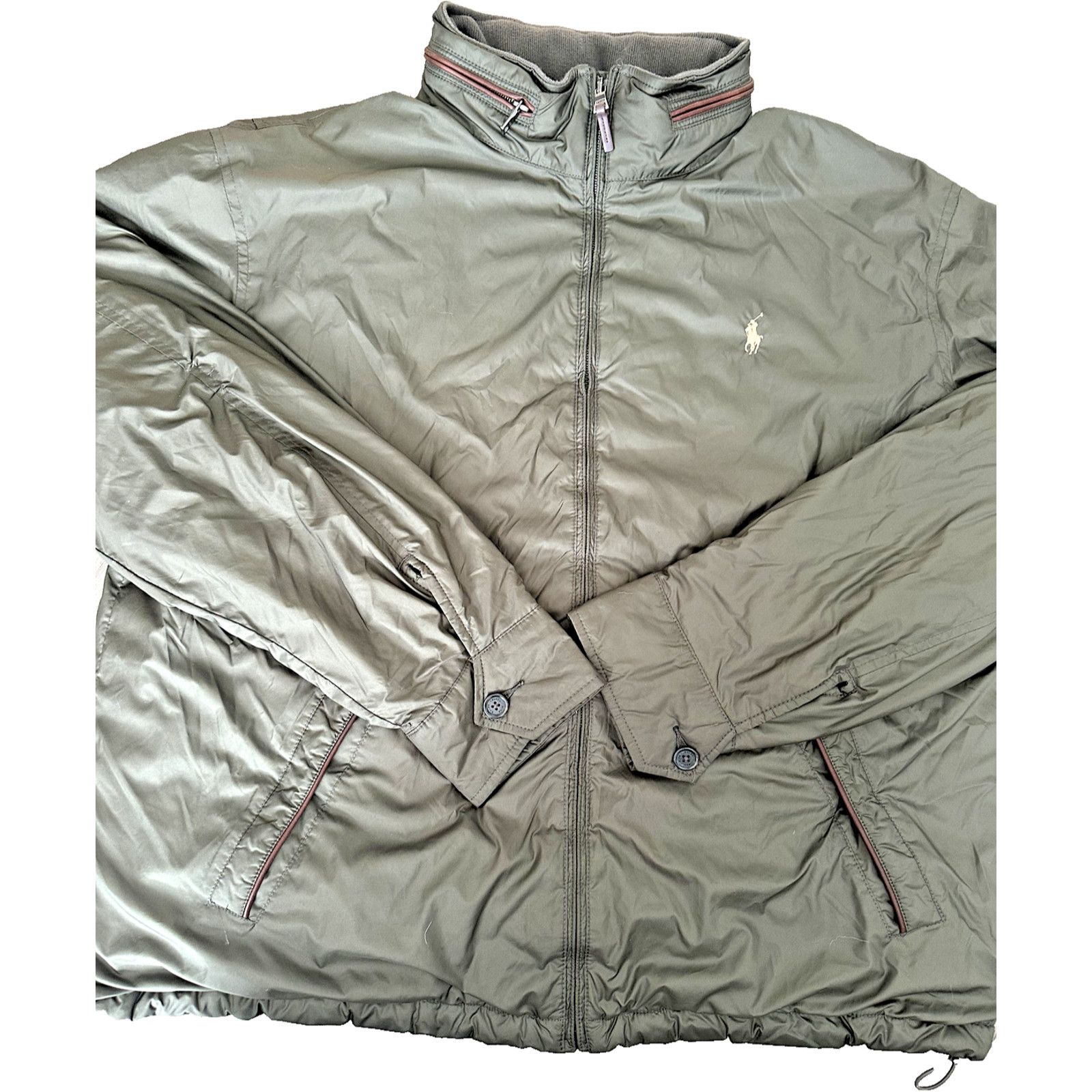 Ralph Lauren Polo Ralph Lauren Vtg 90s Stowed Hood Jacket Sz Mens XL Size US XL / EU 56 / 4 - 3 Thumbnail