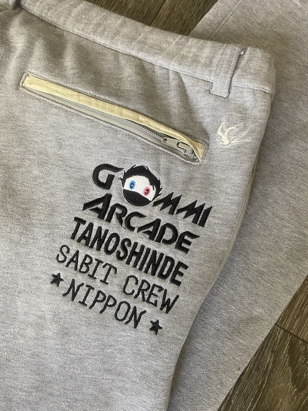 SABIT × Vintage Sabit NYC anime Sweat Pants Size US 34 / EU 50 - 7 Thumbnail