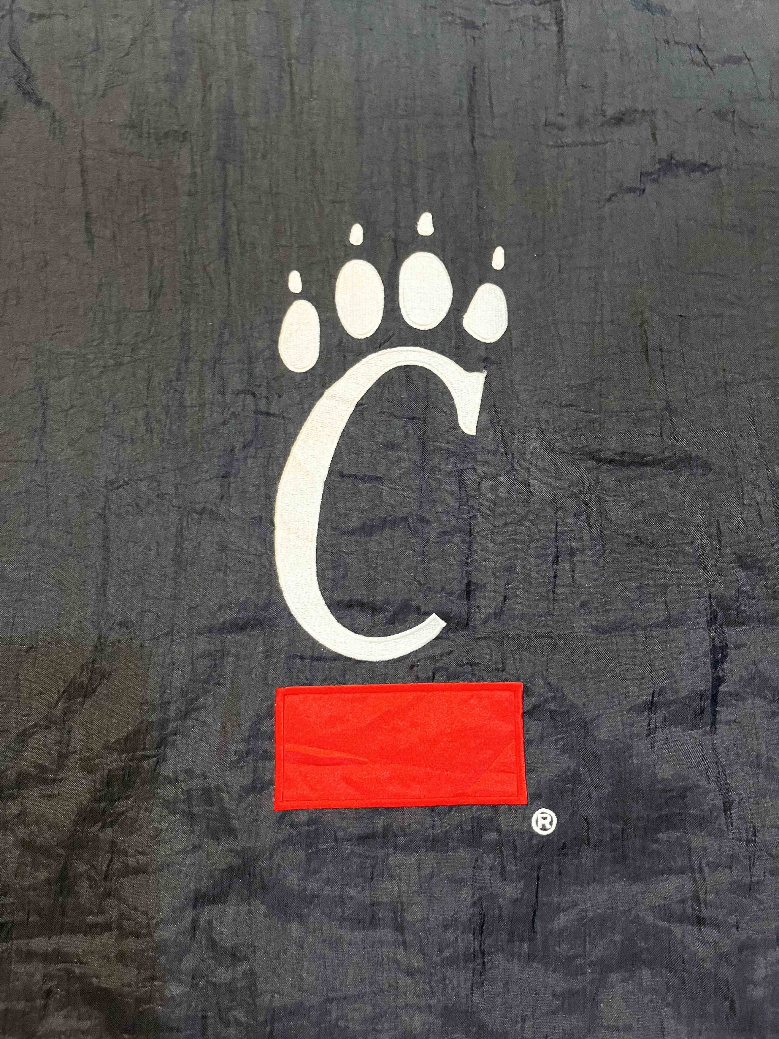 NCAA × Starter × Vintage Vintage Starter NCAA Cincinnati Bearcats Full Zip Jacket Size US XXL / EU 58 / 5 - 7 Thumbnail
