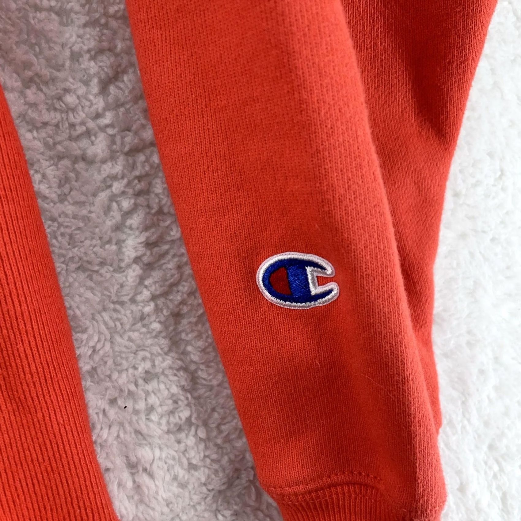 Champion Champion Sweatshirt Mens XL Red Fleece Lined Crewneck Logo Winter Fall Shirt Pullover casual multiple Size US XL / EU 56 / 4 - 4 Thumbnail