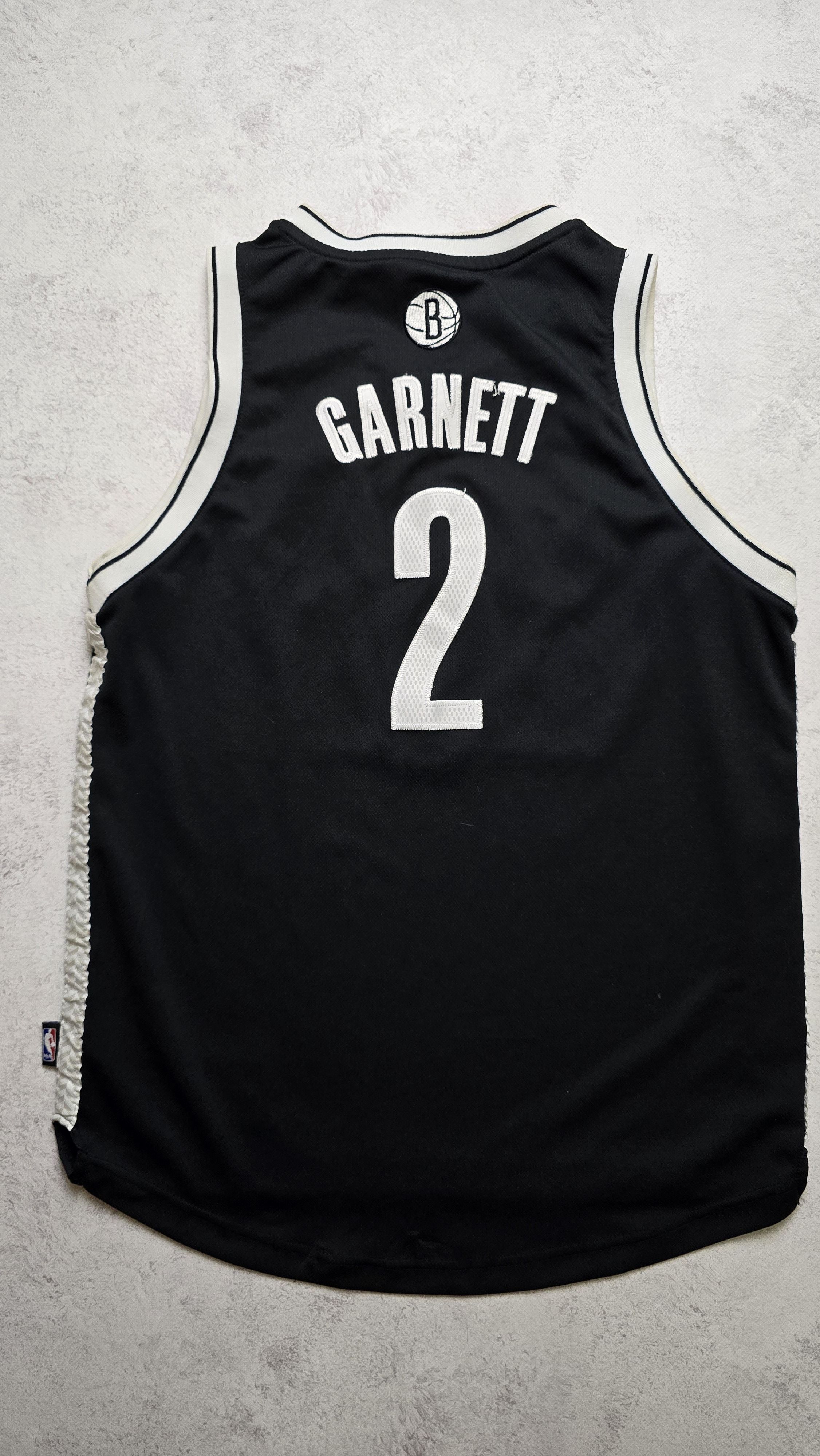 Adidas Kevin Garnett Brooklyn Nets Swingman Stitched Jersey Youth L Size US XS / EU 42 / 0 - 2 Thumbnail