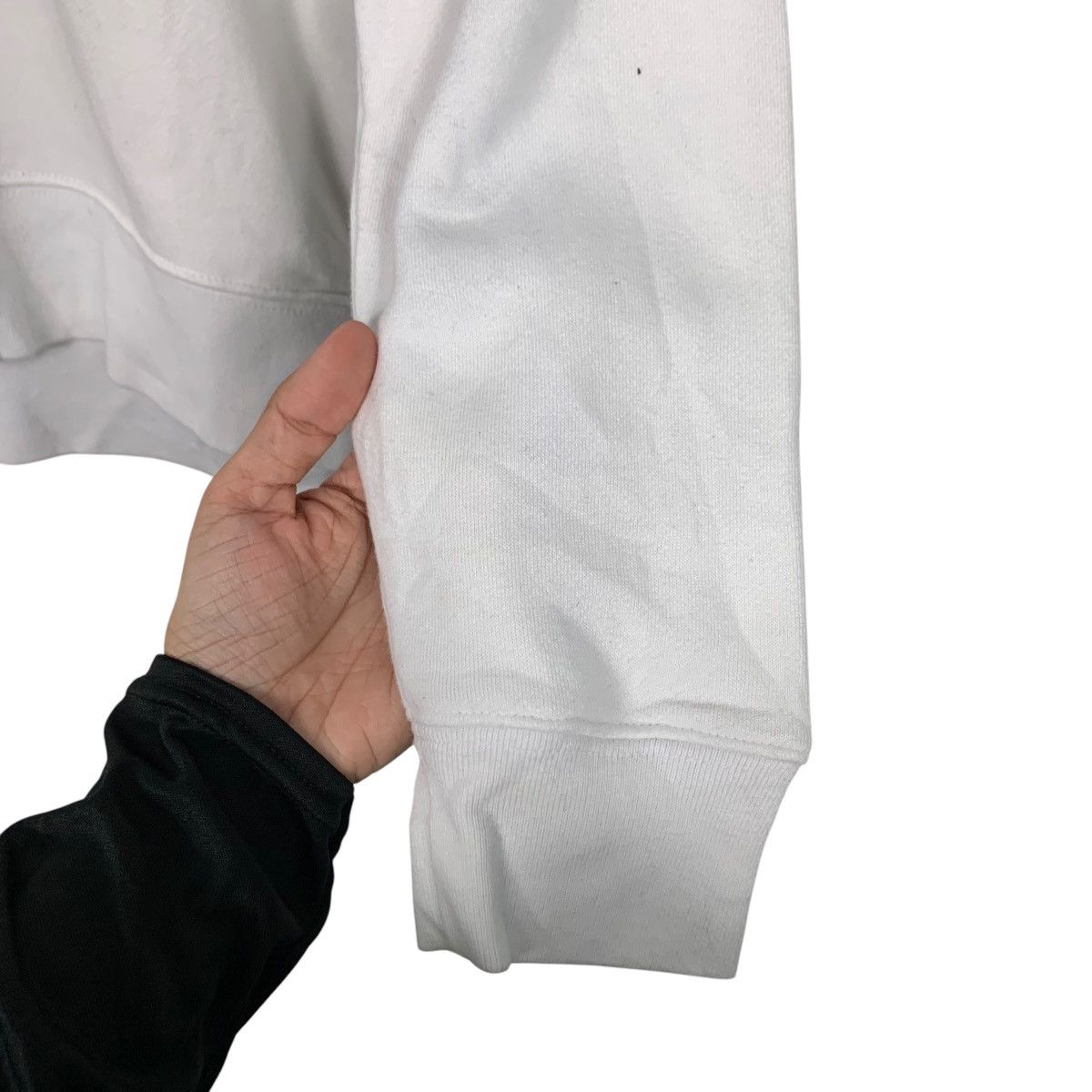 Converse CONVERSE All Star Logo White Crewneck Sweatshirt #1553-C70 Size US L / EU 52-54 / 3 - 9 Thumbnail