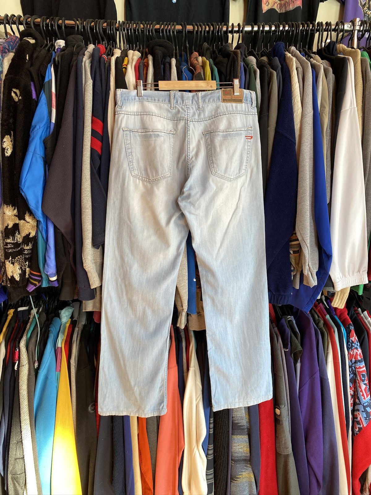 Diesel VINTAGE DIESEL DENIM JEANS Y2k Size US 33 - 3 Thumbnail