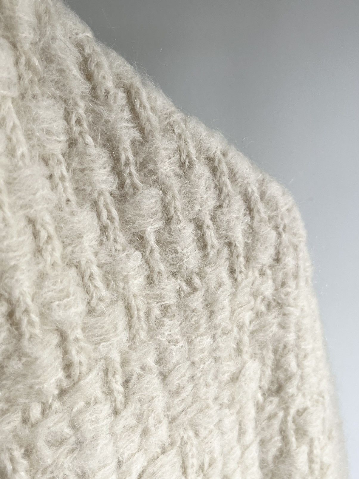 Jil Sander Jil Sander + AW24 alpaca mohair blend chunky knit scarf Size ONE SIZE - 9 Thumbnail