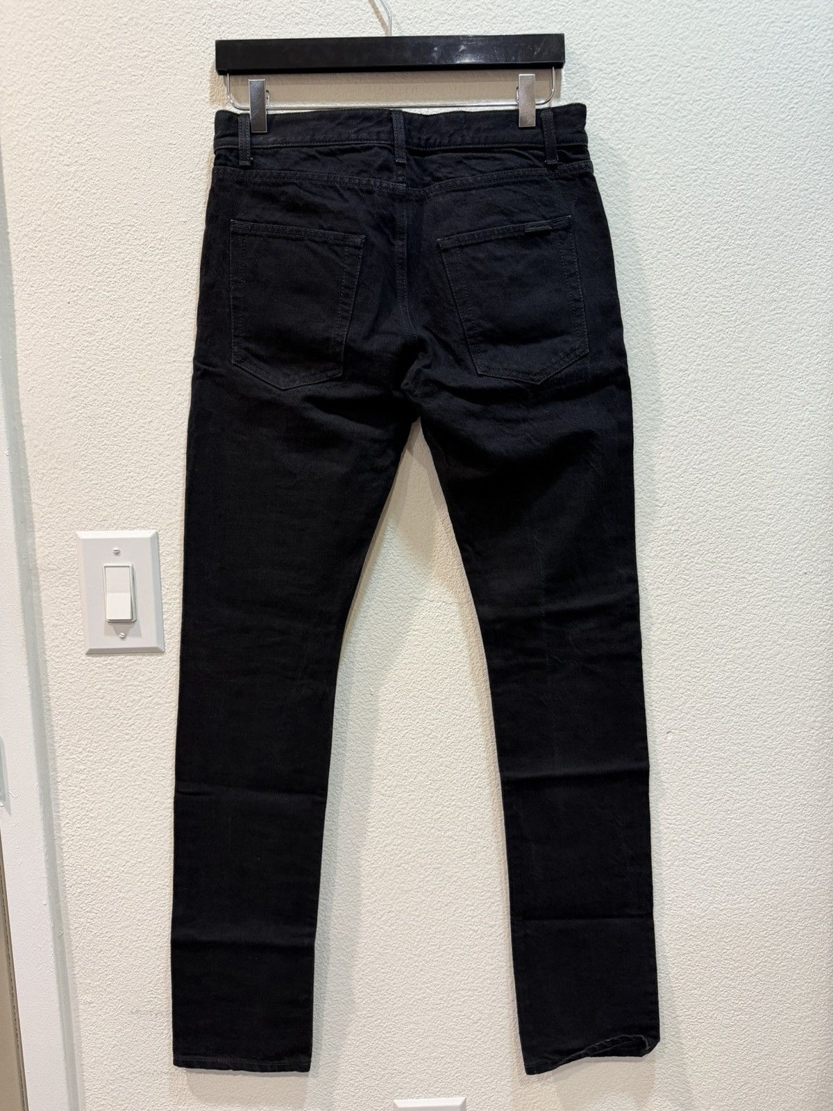 Saint Laurent Paris Sample D14 Slim Denim Jeans 29 Size US 30 / EU 46 - 4 Thumbnail
