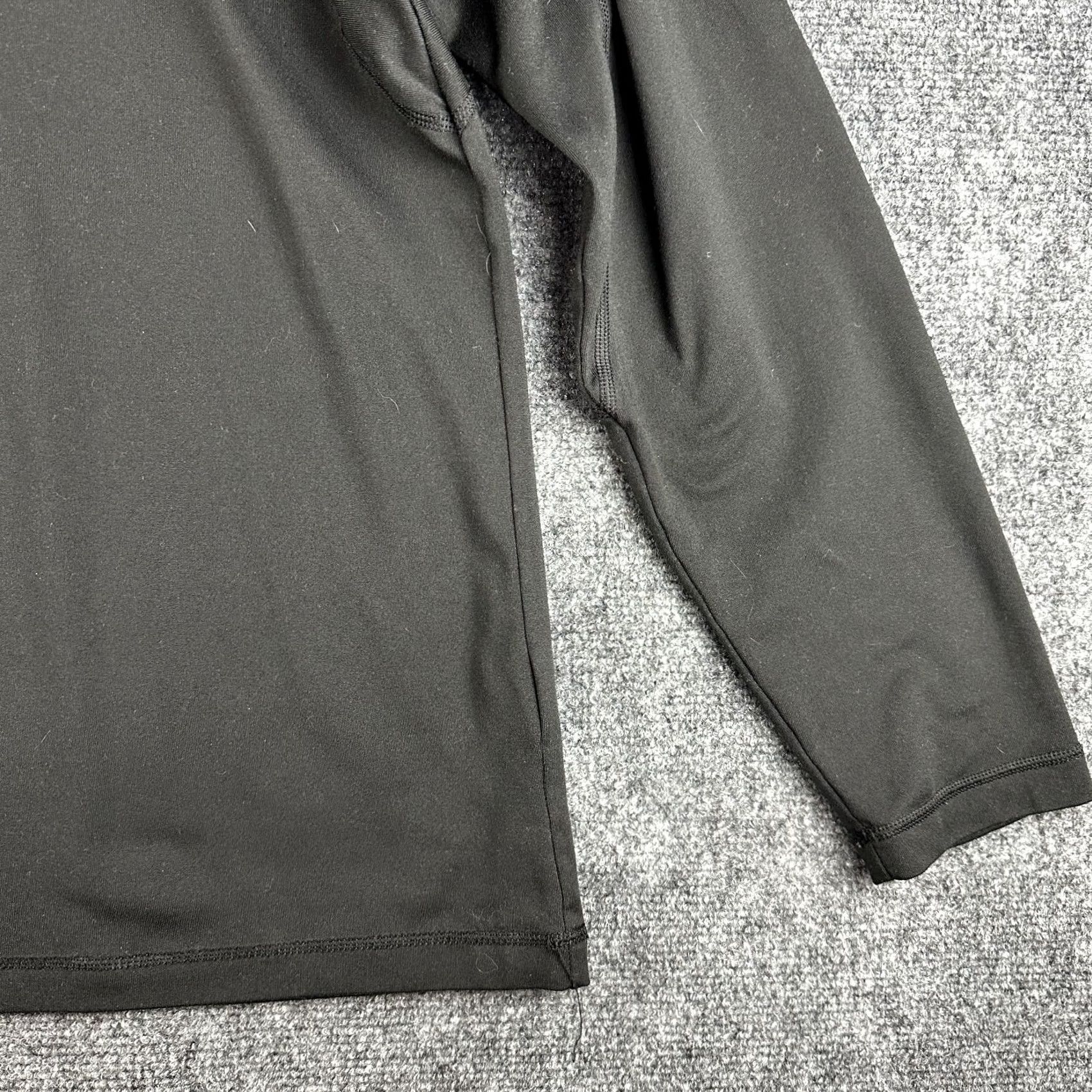 Puma PUMA Golf Shirt Mens Medium 1/4 Zip Pullover Black Long Sleeve Stretch Seasonal Warm Cell Activewear Casual Dress Shirt Mens Size US M / EU 48-50 / 2 - 2 Thumbnail