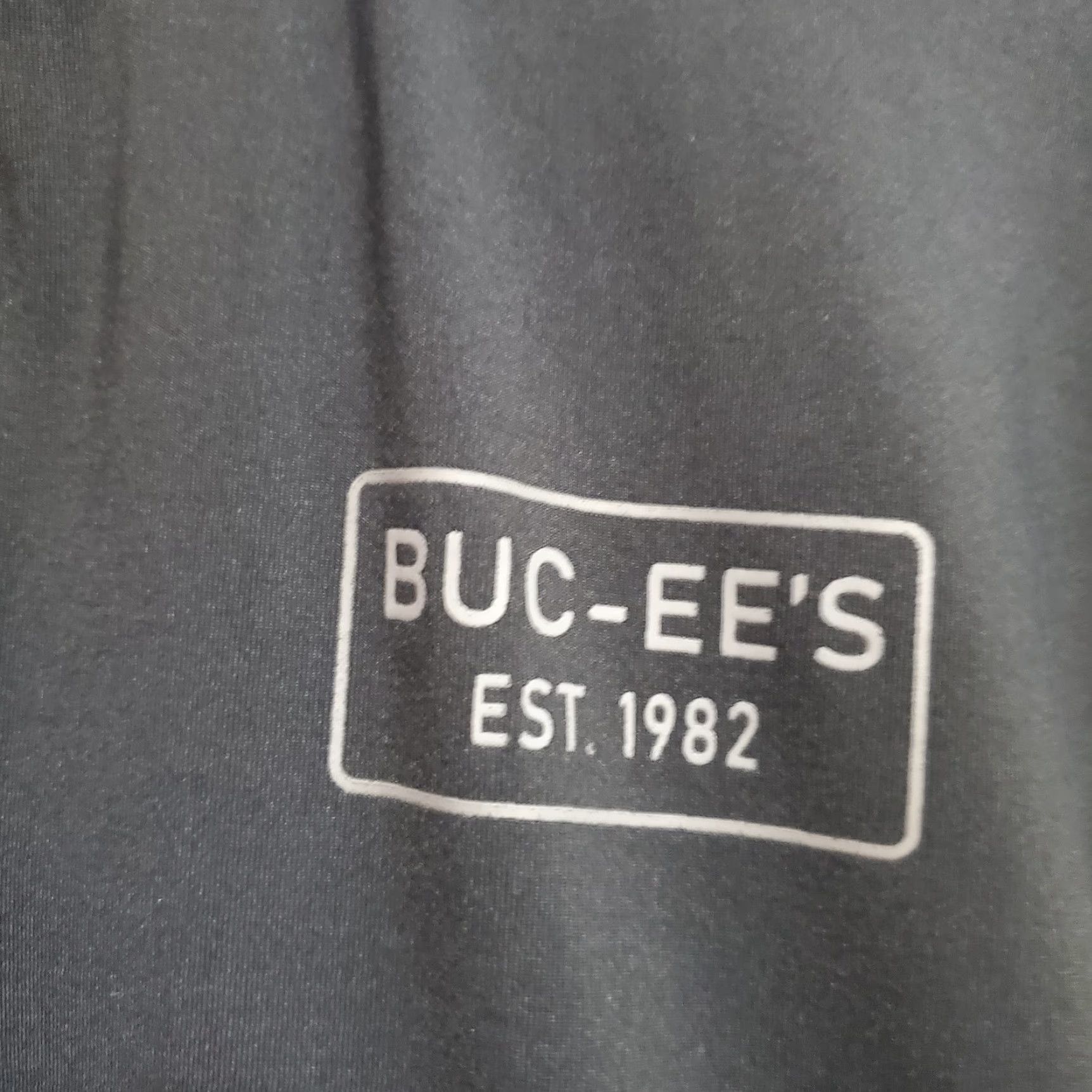 Logo 7 VINTAGE Buc-ees 1/4 Zip Pullover Men M Black Logo Long Sleeve Performance Sweatshirt Size US M / EU 48-50 / 2 - 6 Thumbnail