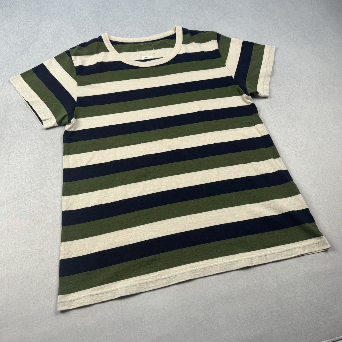 Visvim SS20 Border A-Line Striped T-Shirt Size US M / EU 48-50 / 2 - 4 Thumbnail