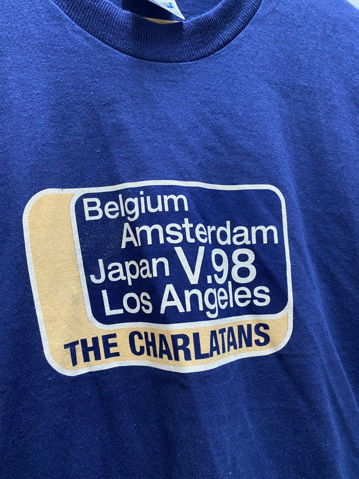 Band Tees The Charlatans V 98 Crewneck Tee Size US L / EU 52-54 / 3 - 3 Thumbnail