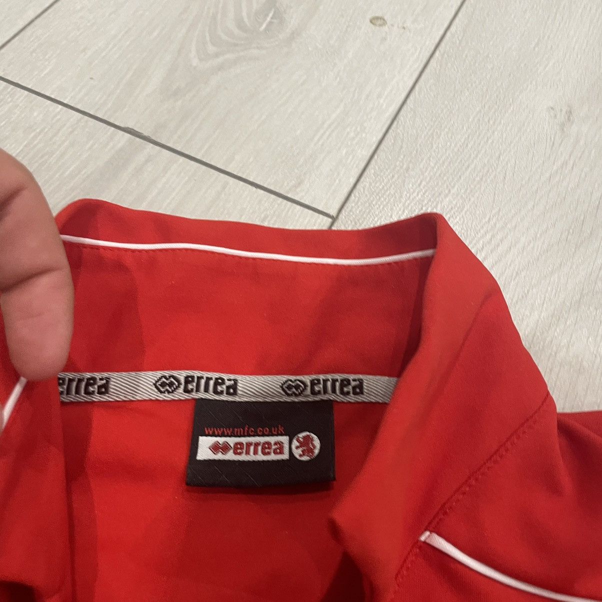 Pro Player Retro 90s ERREA dial a phone MIDDLESBROUGH Shirt Jersey 80s Size US S / EU 44-46 / 1 - 3 Thumbnail