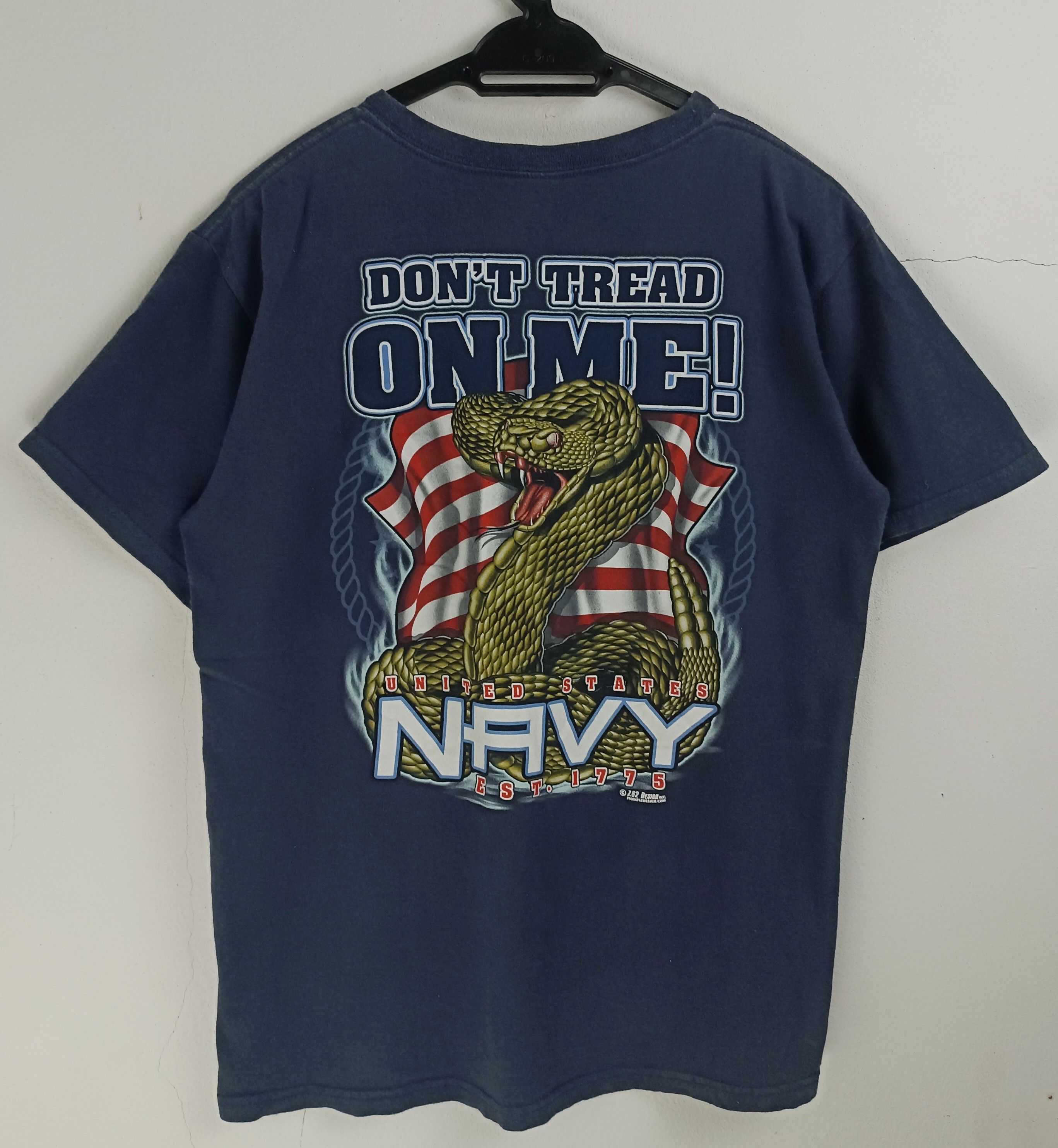 Vintage VINTAGE NAVY DON'T TREAD ON ME MARINE CORP USA Size US M / EU 48-50 / 2 - 4 Thumbnail