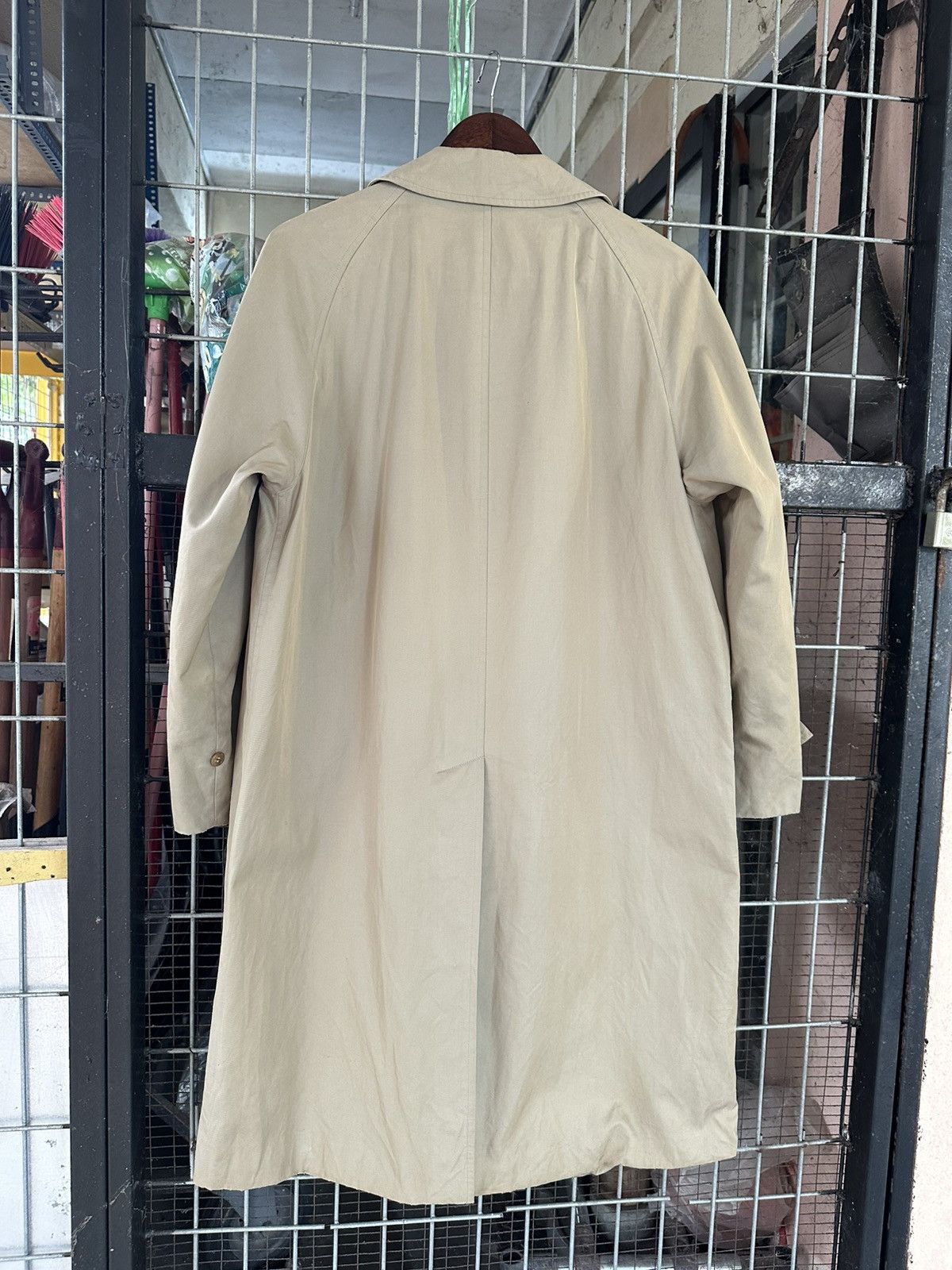 Burberry 👹Vintage Burberrys Prorsum Nova Check Lined Trench Coat Size US M / EU 48-50 / 2 - 9 Thumbnail