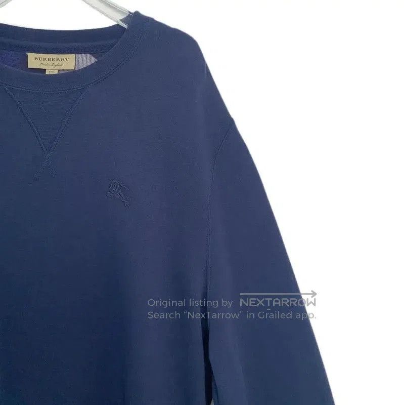 Burberry Burberry Navy Cotton Sweatshirt for Men. Size US XXL / EU 58 / 5 - 4 Thumbnail