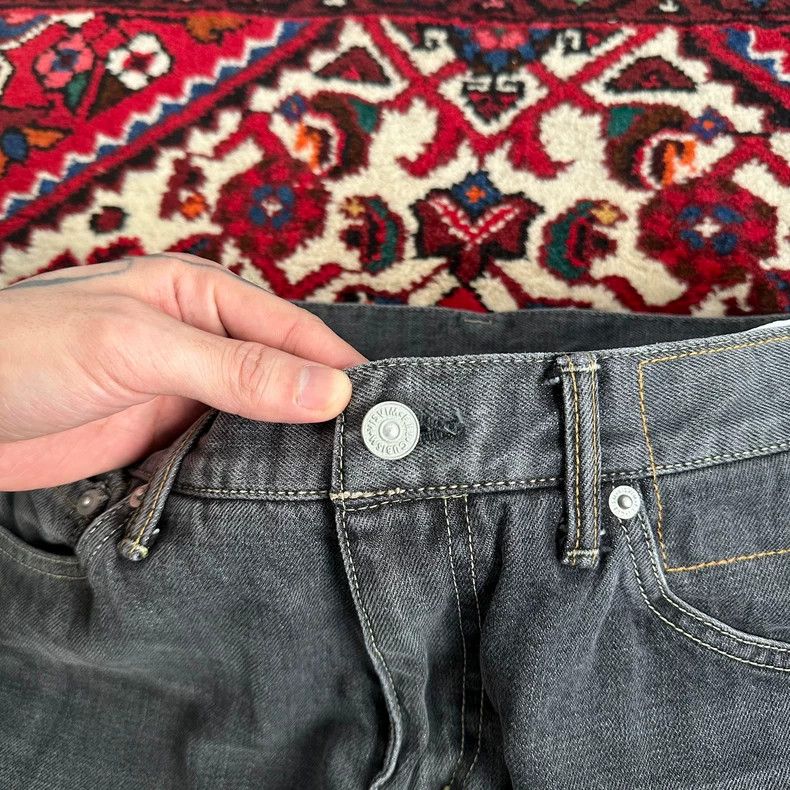Visvim visvim size w32l32 17aw 03d10 black jeans 2503-Nextarrow Size US 30 / EU 46 - 7 Thumbnail