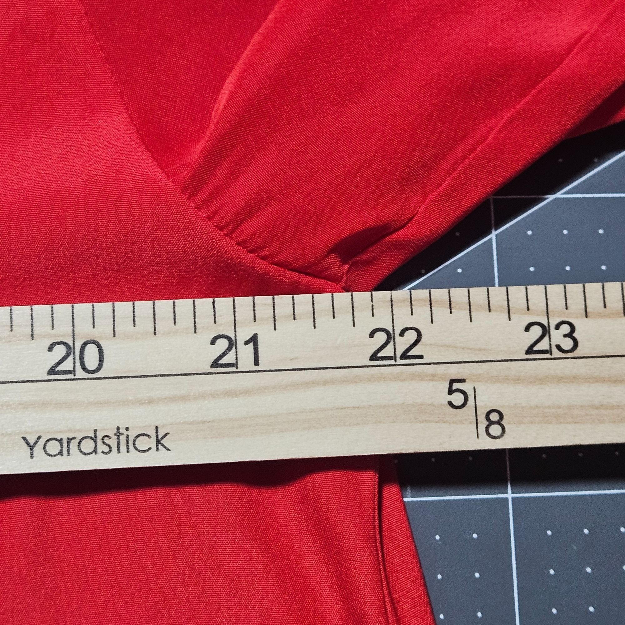 Other Chelsea28 Red Satin Blouse Large Romantic Holiday Glam State Size L / US 10 / IT 46 - 9 Thumbnail