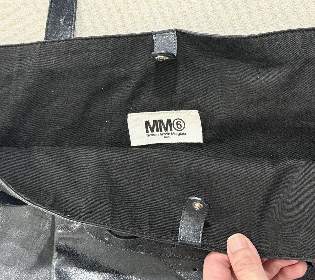 Maison Margiela Maison Martin Margiela Leather Tote Bag Size ONE SIZE - 13 Thumbnail