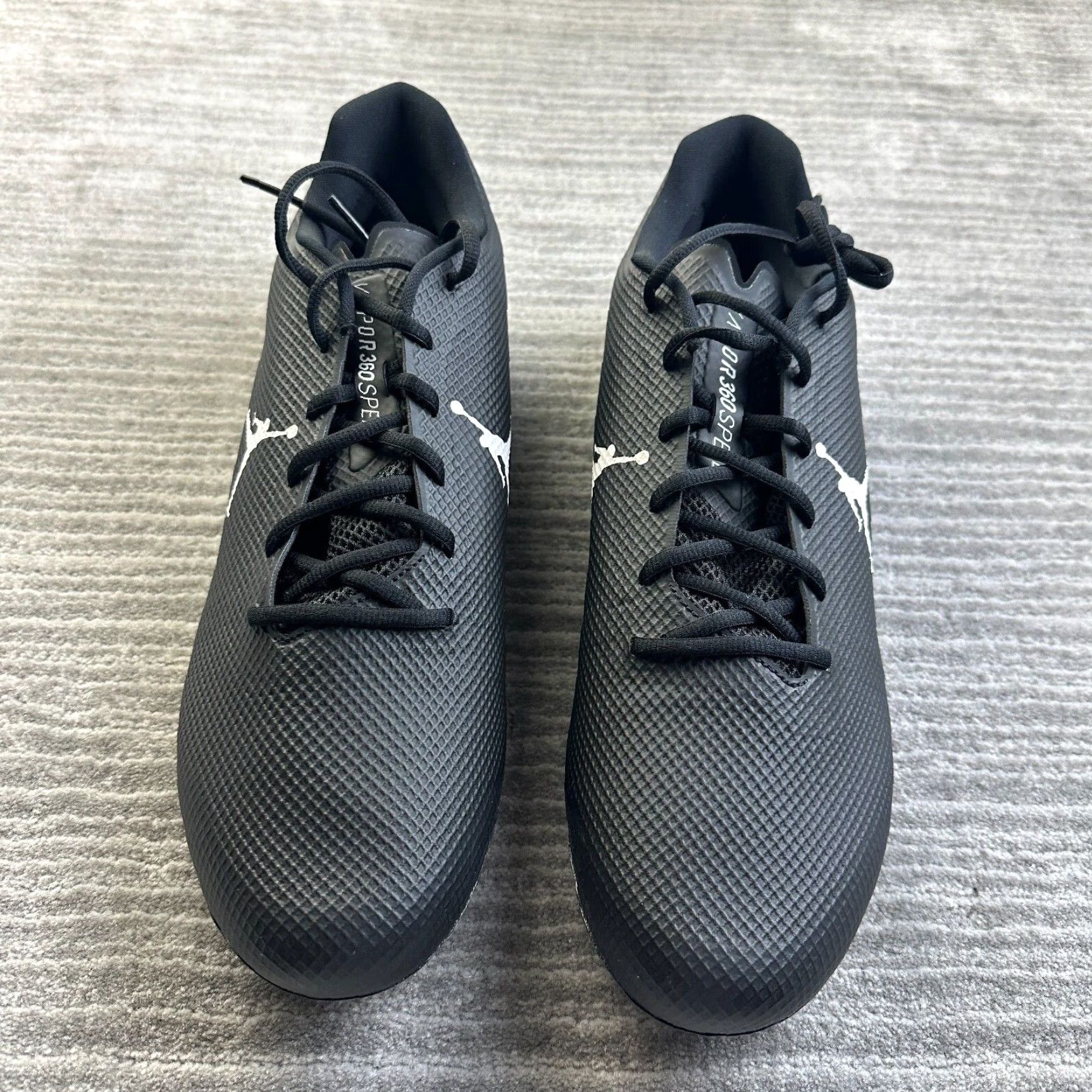 Nike Vapor Edge Speed 360 Jordan Cleats Nike Mens Size 16 Black Nike Jordan Vapor Edge Speed 360 Cleats Football Shoes Men 16 Black Size ONE SIZE - 4 Thumbnail