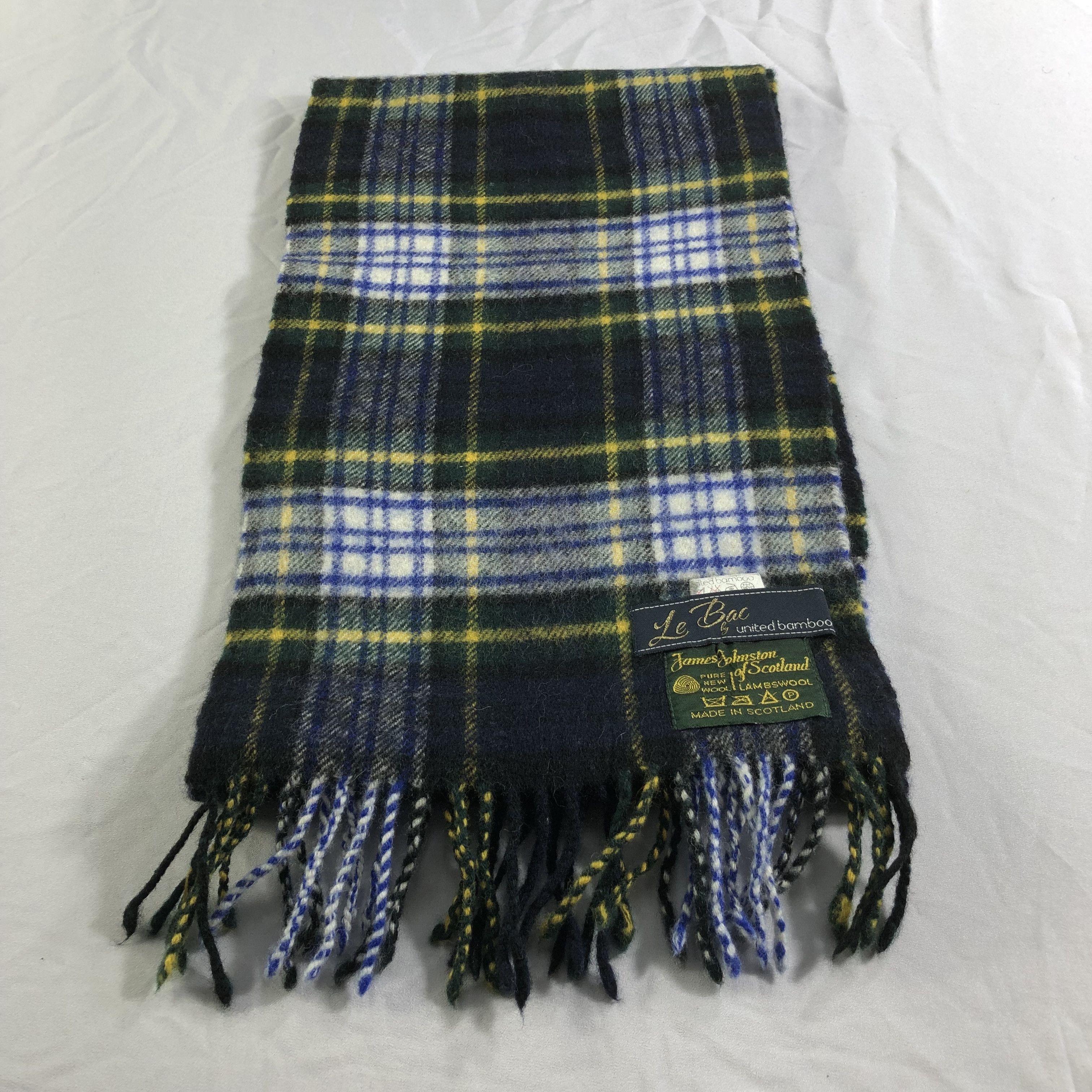 United Bamboo Le Bac By United Bamboo Wool Scarf Muffler Neckwear V2243 Size ONE SIZE - 2 Thumbnail