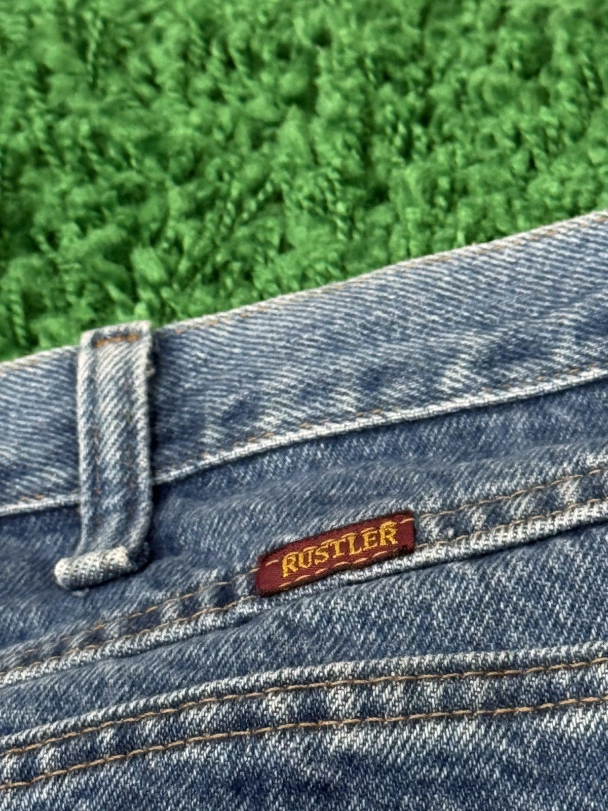 Rustler Vintage Rustler 5 Pocket Heavy Denim Jeans Sz. 48 x 30 Size US 44 / EU 60 - 2 Thumbnail