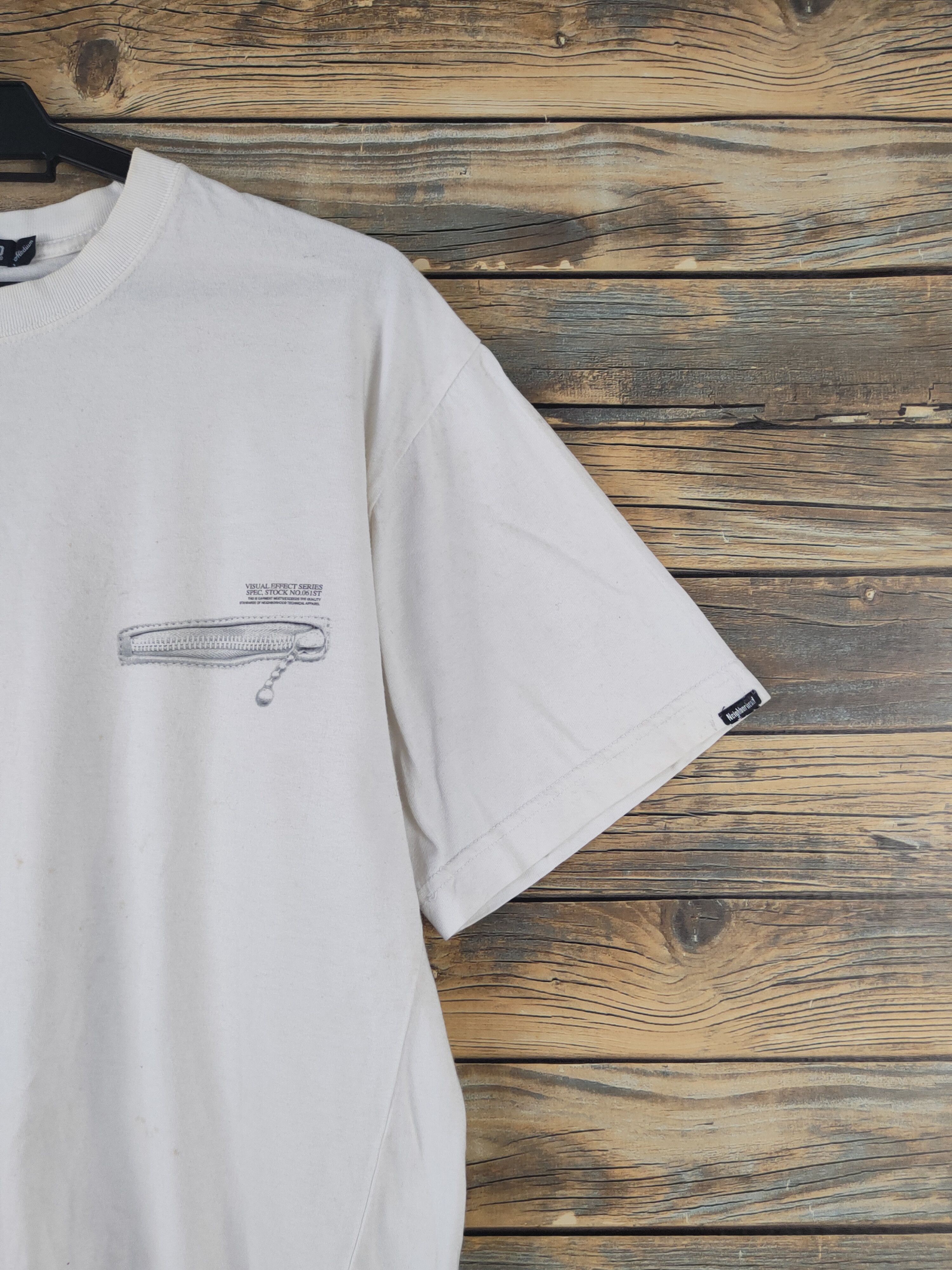 Neighborhood DL Neighborhood White Short Sleeve T-shirt #2055 Size US M / EU 48-50 / 2 - 9 Thumbnail
