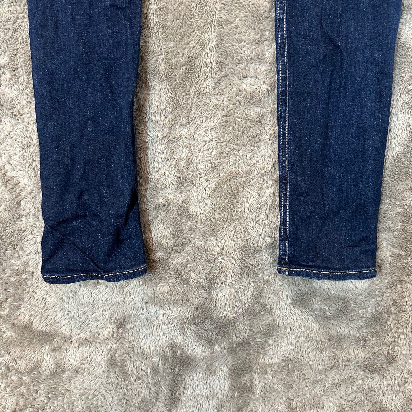 Rag & Bone Rag & Bone Mid Rise Classic Skinny Jeans Dark Blue 28 Size 28" / US 6 / IT 42 - 5 Thumbnail