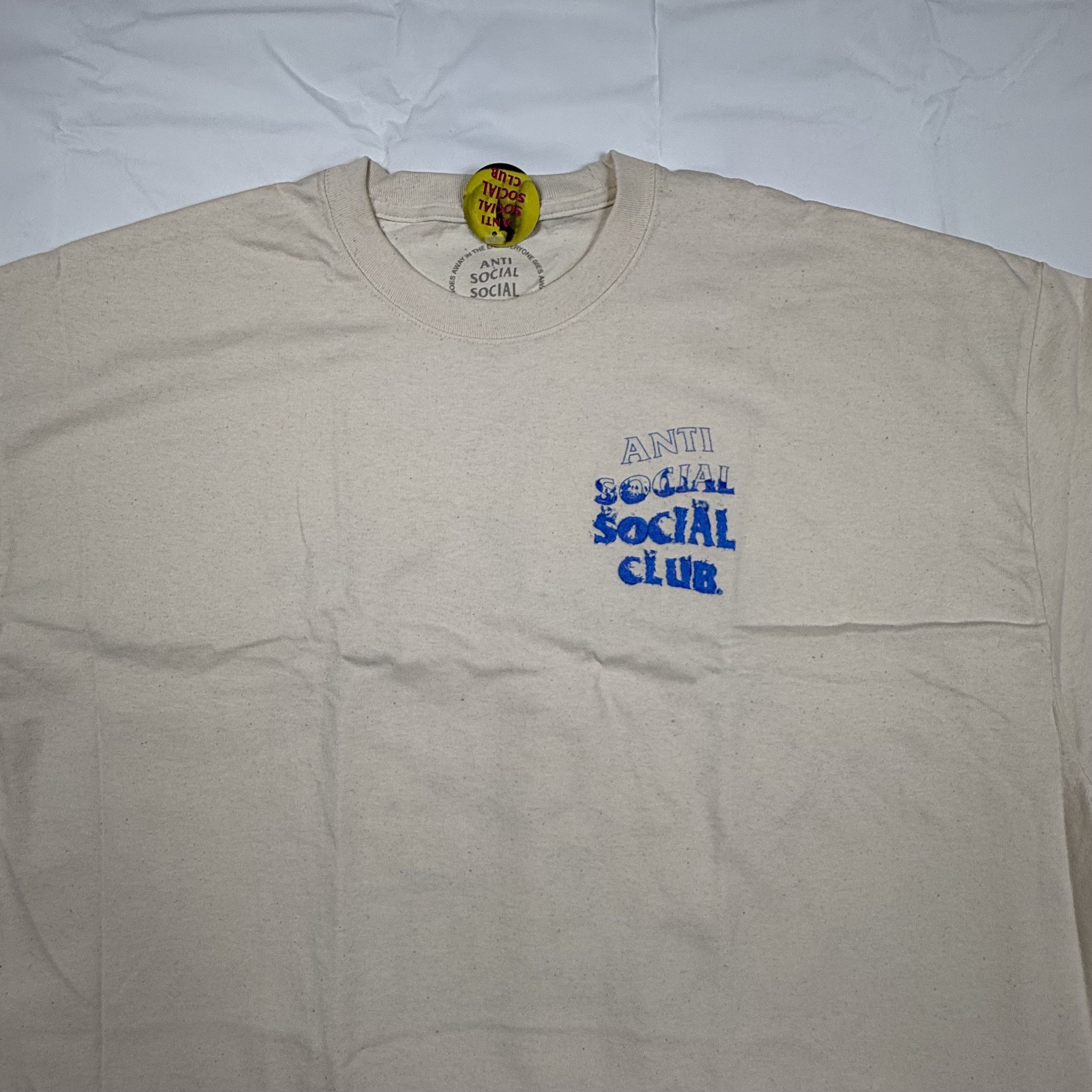 Anti Social Social Club Anti Social Social Club Fire Inside Tee Natural Blue XXL Size US XXL / EU 58 / 5 - 4 Thumbnail