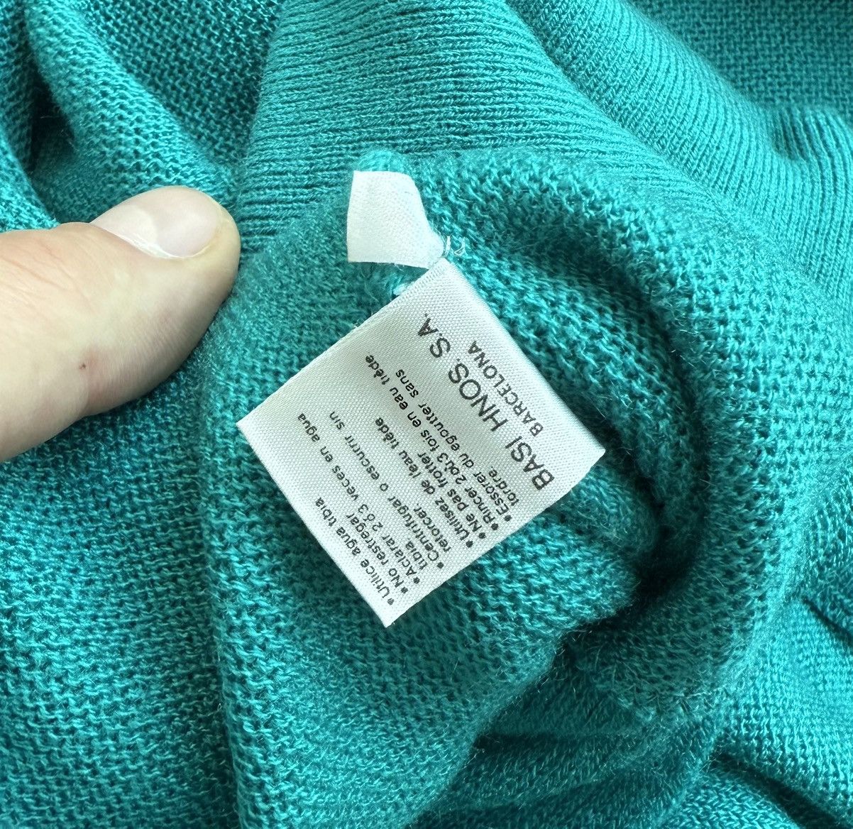 Lacoste Vintage 90s Lacoste Chemise Knit Cardigan Sweater Size US XL / EU 56 / 4 - 7 Thumbnail