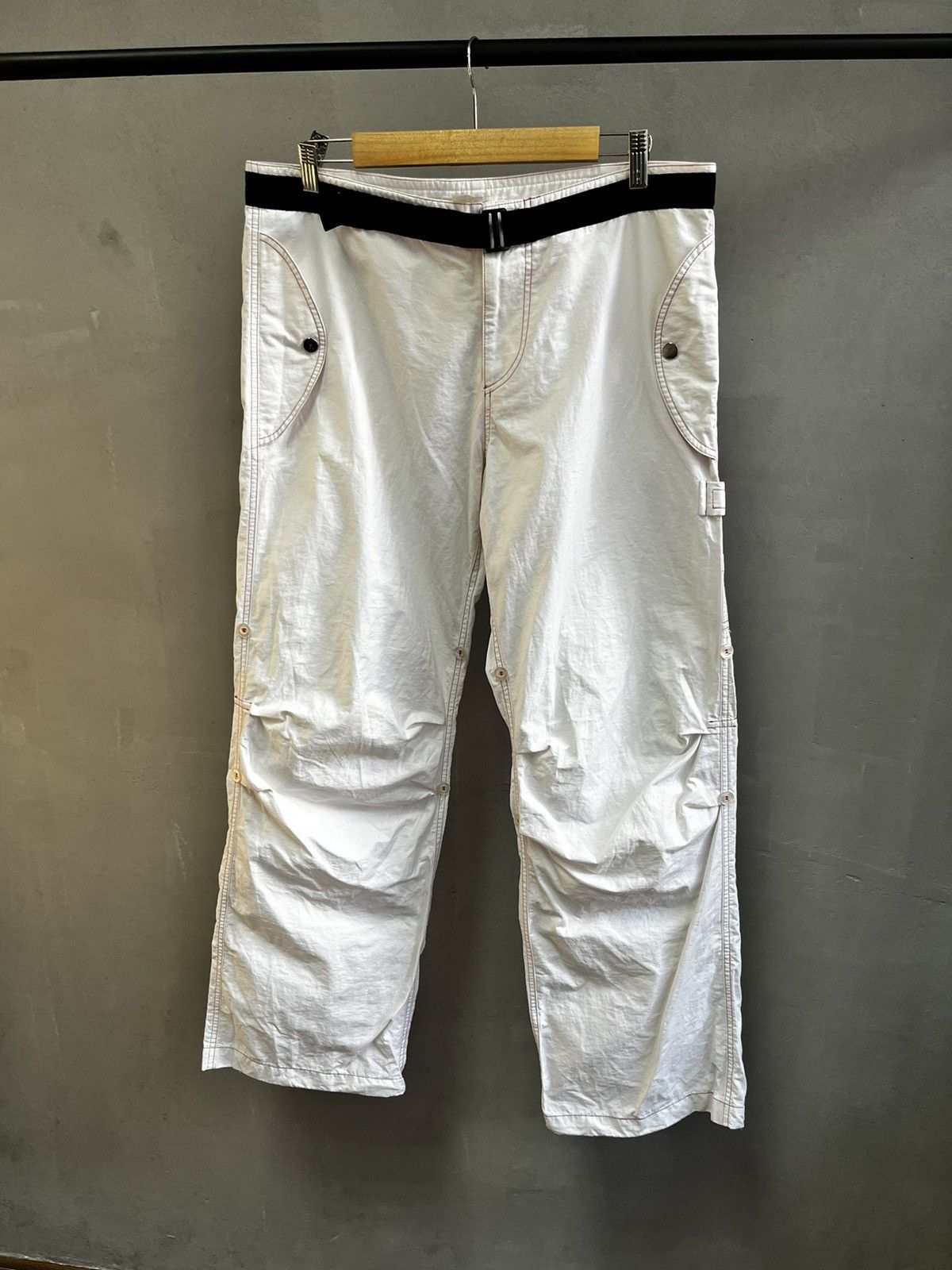 Moschino × Vintage moschino cargo pants vintage 90s Size US 33 - 12 Thumbnail