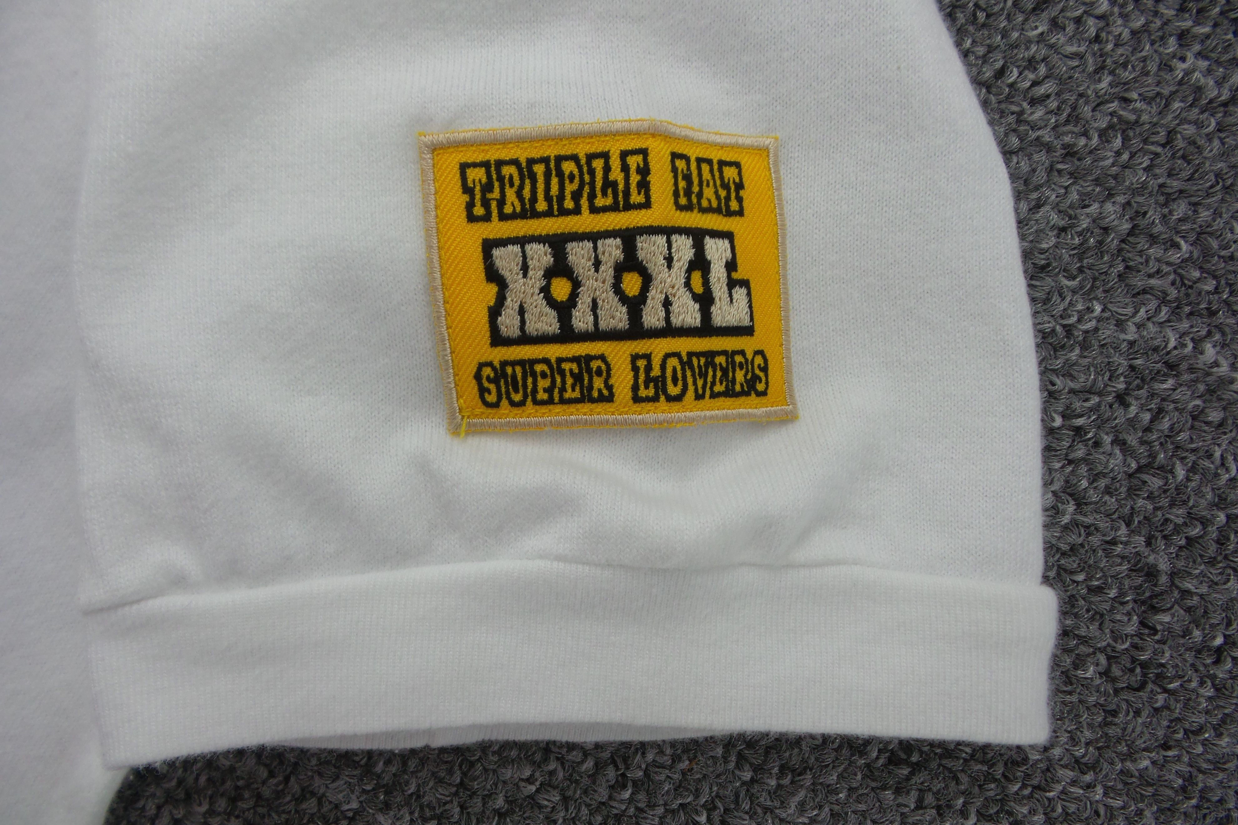 Japanese Brand Super Lovers 'Triple Fat XXXL' T-shirts Size US M / EU 48-50 / 2 - 10 Thumbnail