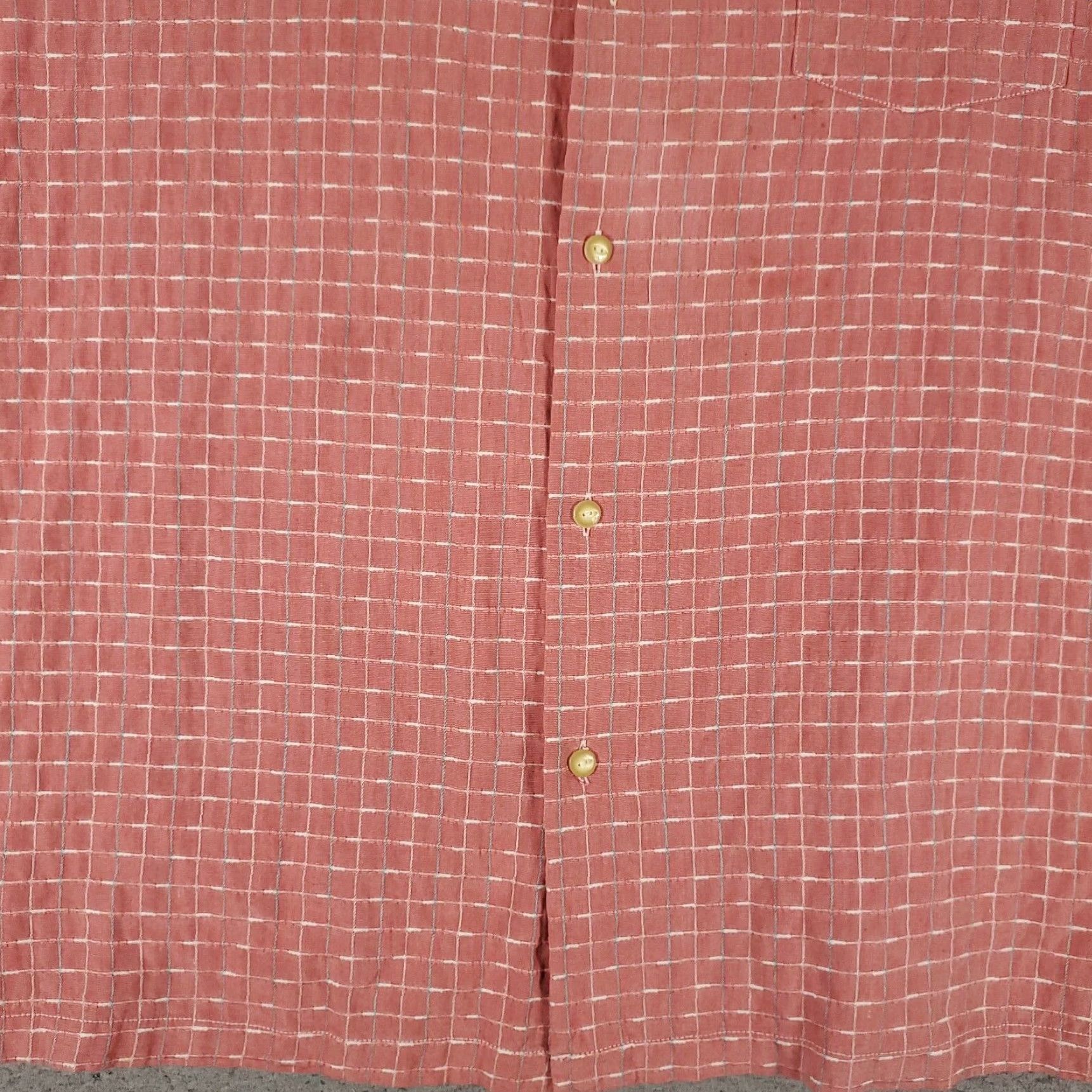 Tommy Bahama VINTAGE Tommy Bahama Shirt Men’s 3XL Short Sleeve Collared Button-Up Hawaiian Cotton Check Beach Tropical Size US XXL / EU 58 / 5 - 3 Thumbnail