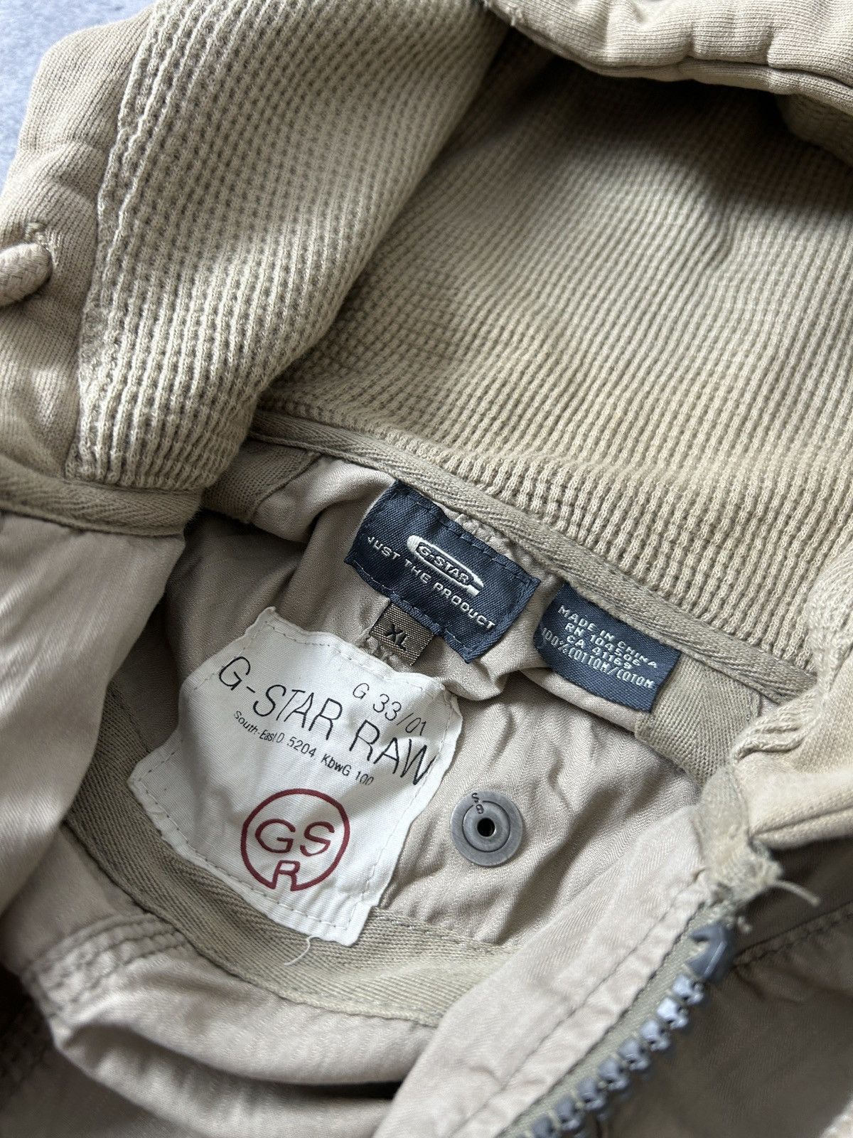 G-Star Vintage G-star Raw multi-pocket jacket mens army Size US XL / EU 56 / 4 - 4 Thumbnail