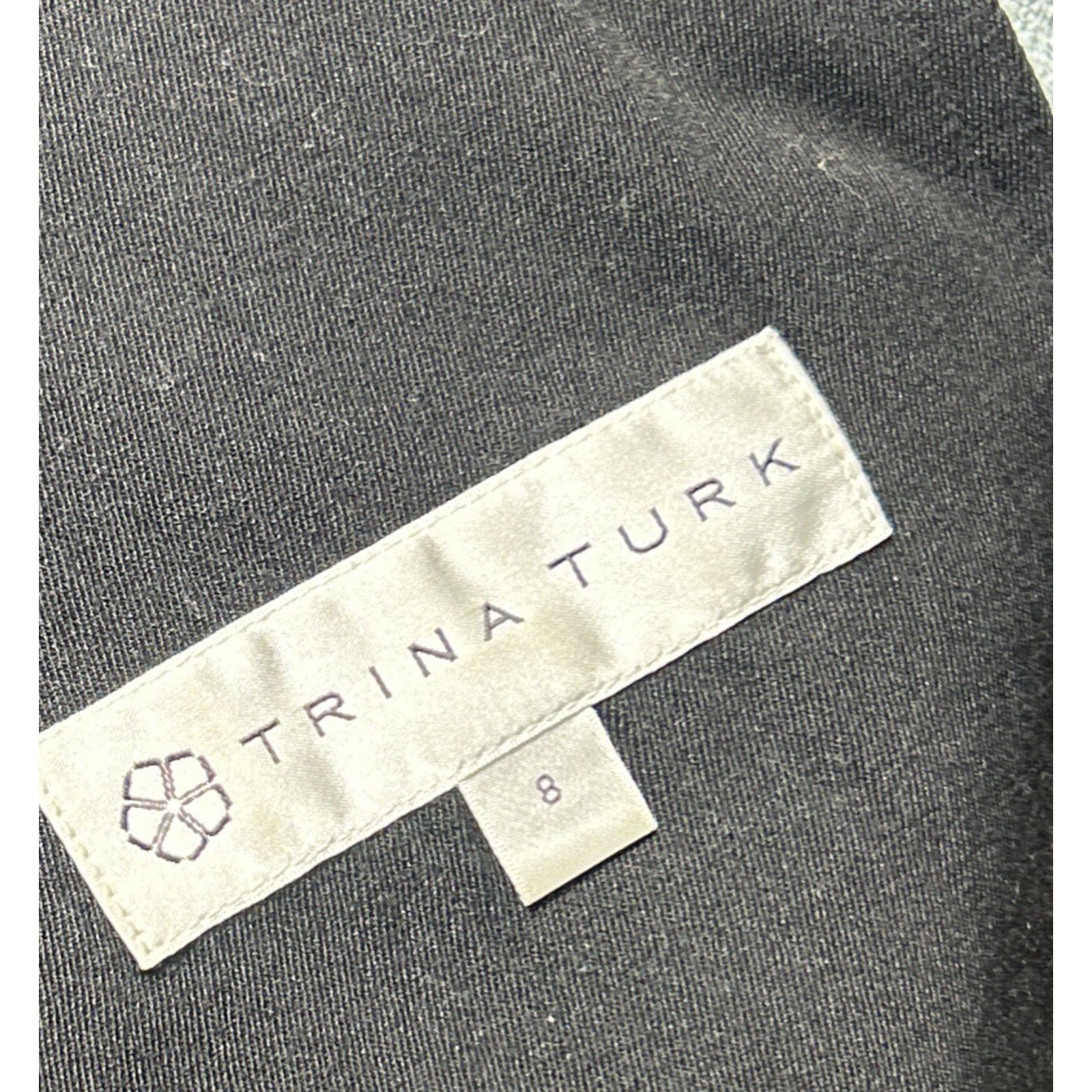 Trina Turk Trina Turk Size 8 Wool Double Breast Pea Coat Blazer Jacket Size M / US 6-8 / IT 42-44 - 3 Thumbnail
