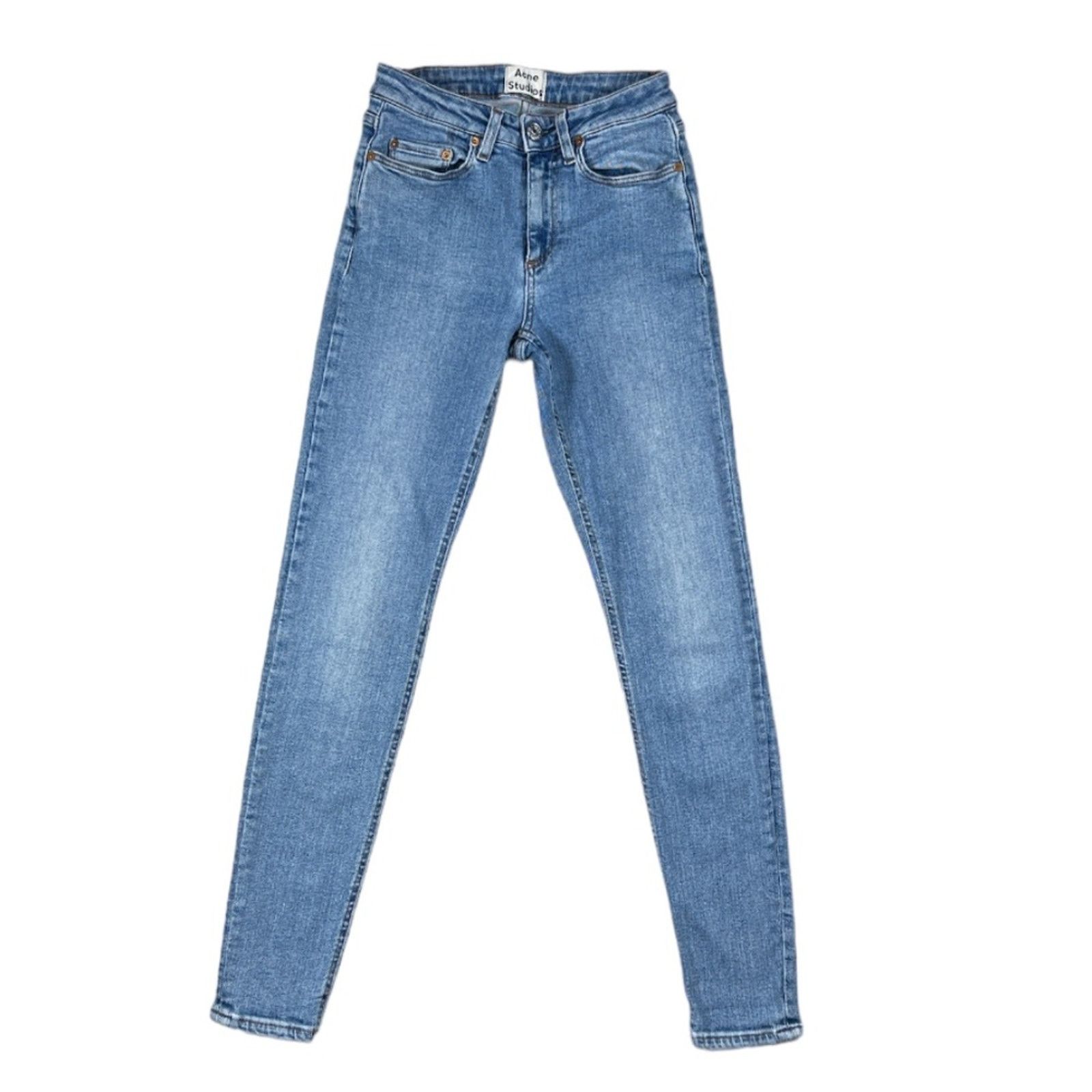 Acne Studio Blue Skinny Jeans Size 24