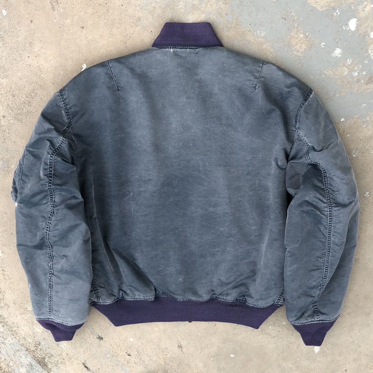 Vintage Vintage Sun Faded Ma-1 Intermediate By Unique Size US M / EU 48-50 / 2 - 11 Thumbnail