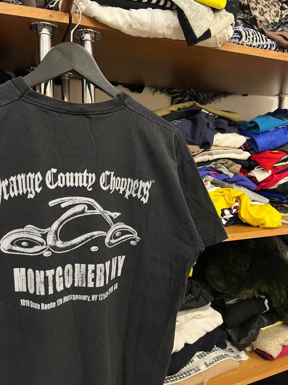 Harley Davidson × Vintage Crazy vintage y2k Orange County choppers graphic tee Size US L / EU 52-54 / 3 - 3 Thumbnail