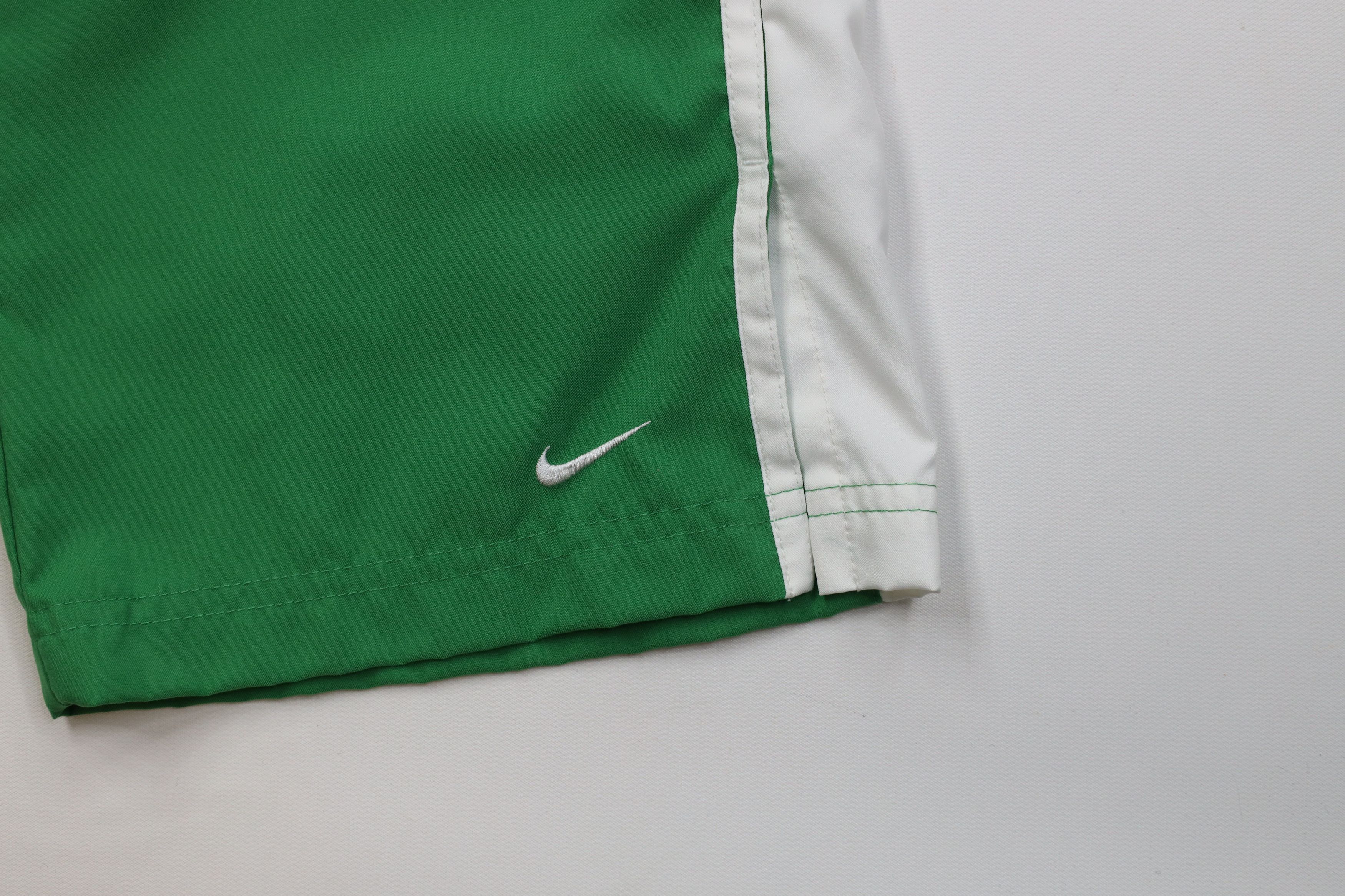 Nike Vintage Y2K Nike Mini Swoosh Babydoll Flared Pants Green Size 26" / US 2 / IT 38 - 6 Thumbnail