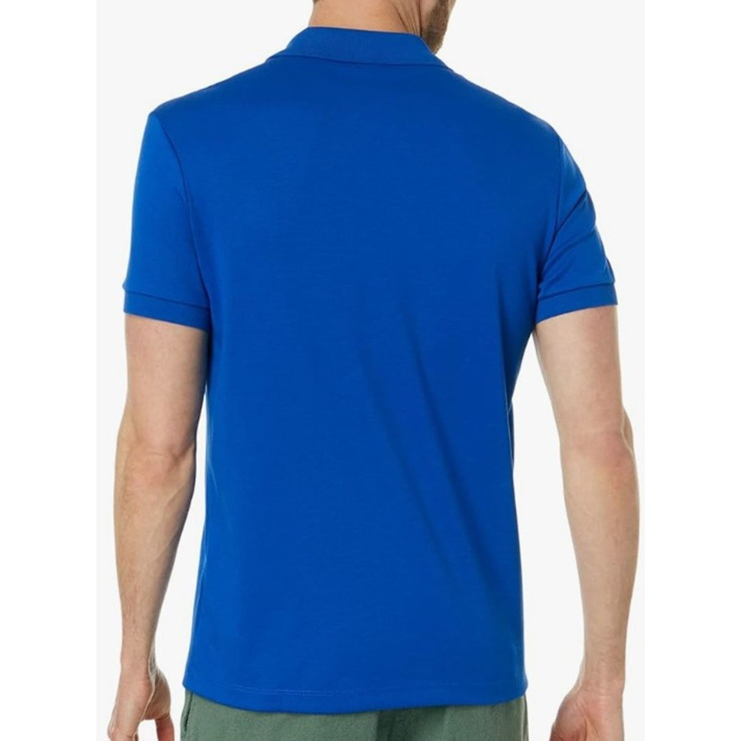 Lacoste Lacoste Men"s Short Sleeve Pima Jersey Regular Fit Polo 2XL Size US XXL / EU 58 / 5 - 3 Thumbnail