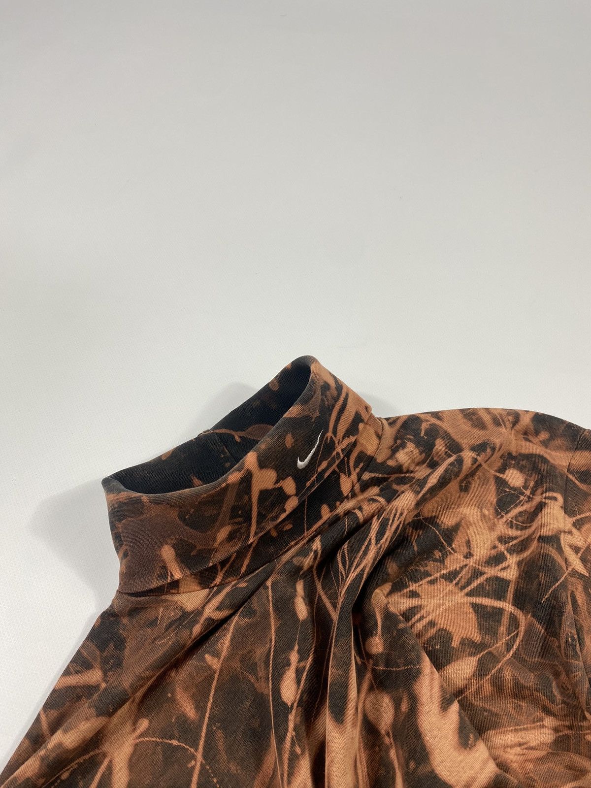 Nike 🔥LASTDROP🔥 Nike Roll Neck Custom Acid Dyed Rusted Sweatshirt Size US M / EU 48-50 / 2 - 9 Thumbnail